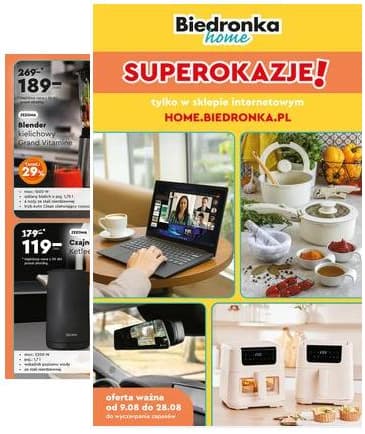 Biedronka - Biedronka Home od 9.08 2025-08-09 – 2025-08-28