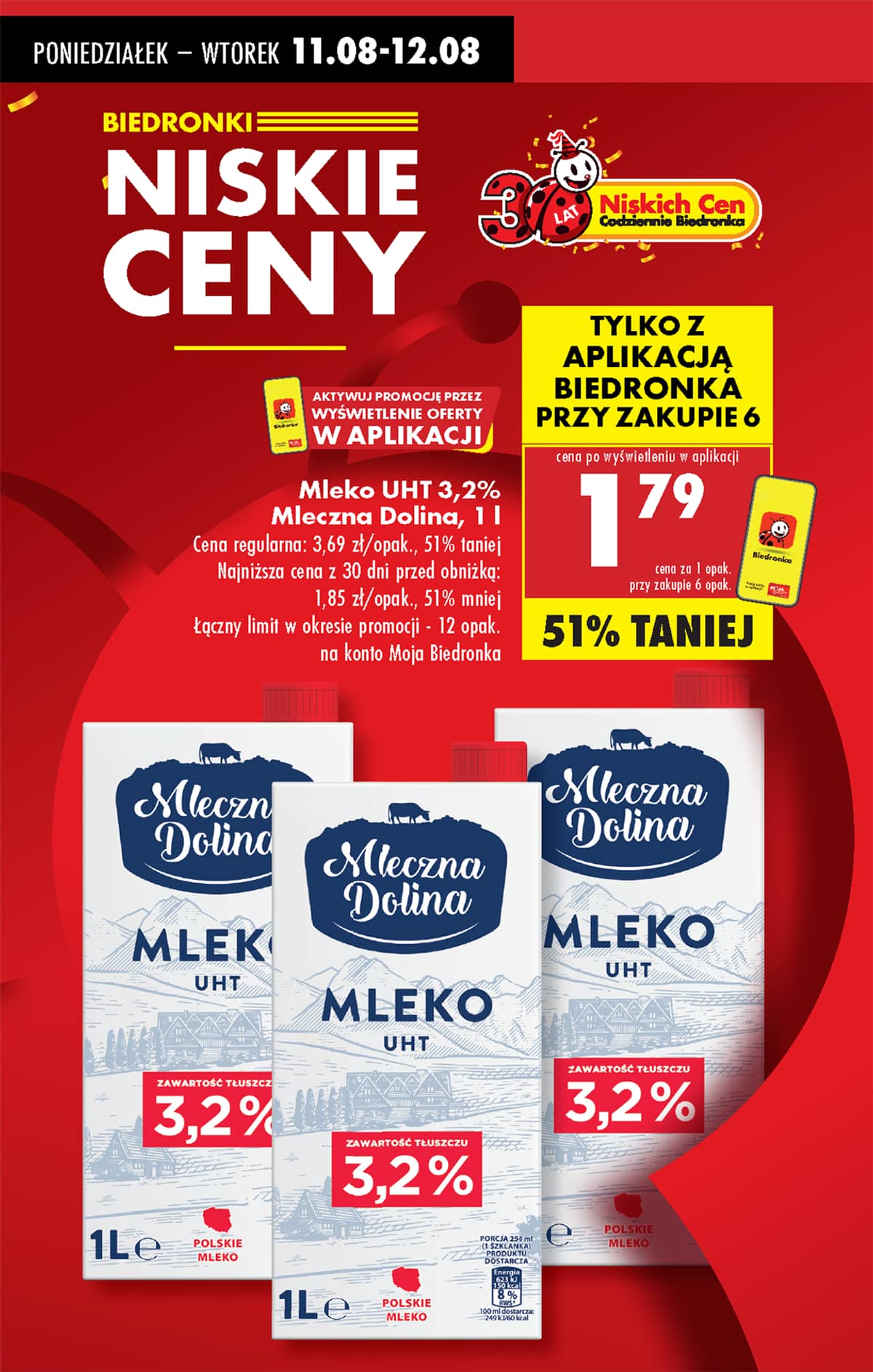 Biedronka - Biedronki niskie ceny P oferta od 11.08 17 puslapis