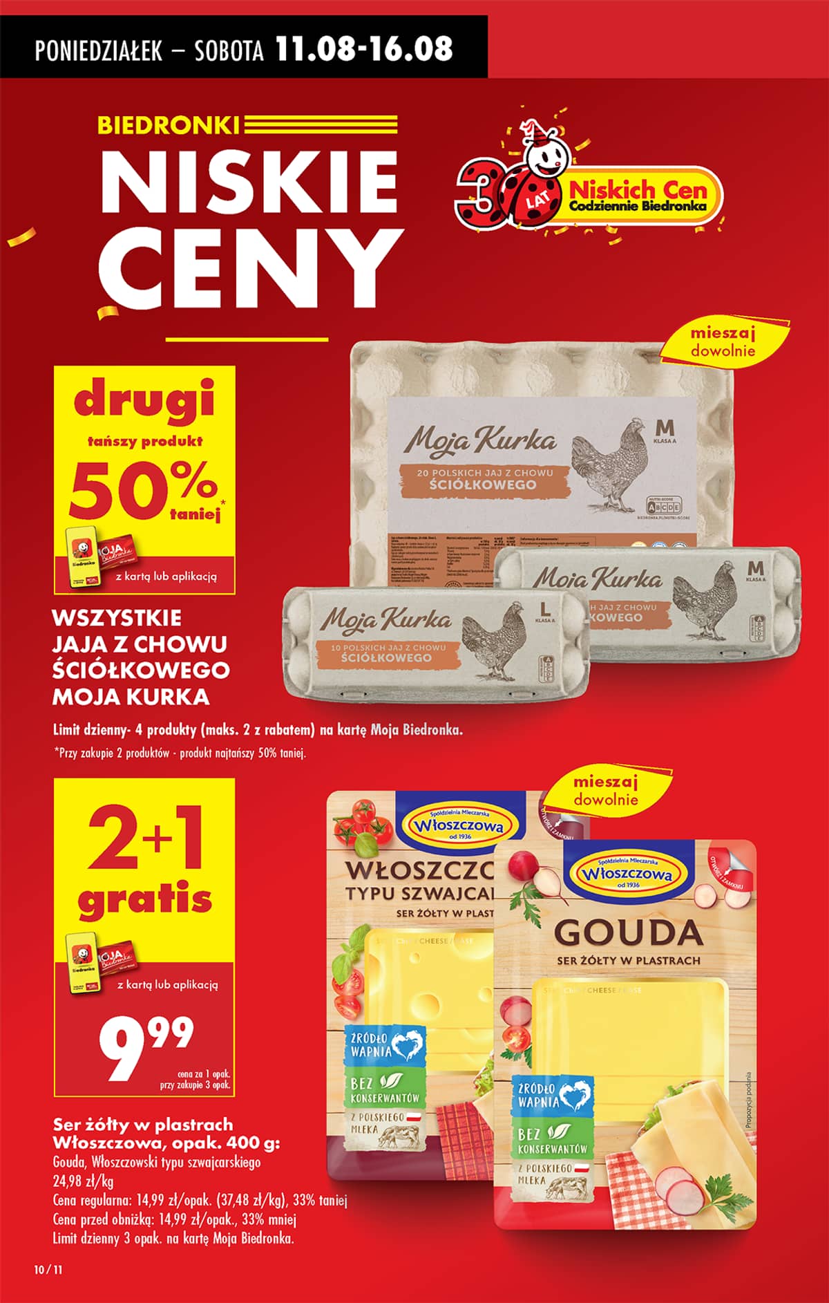 Biedronka - Biedronki niskie ceny P oferta od 11.08 18 puslapis