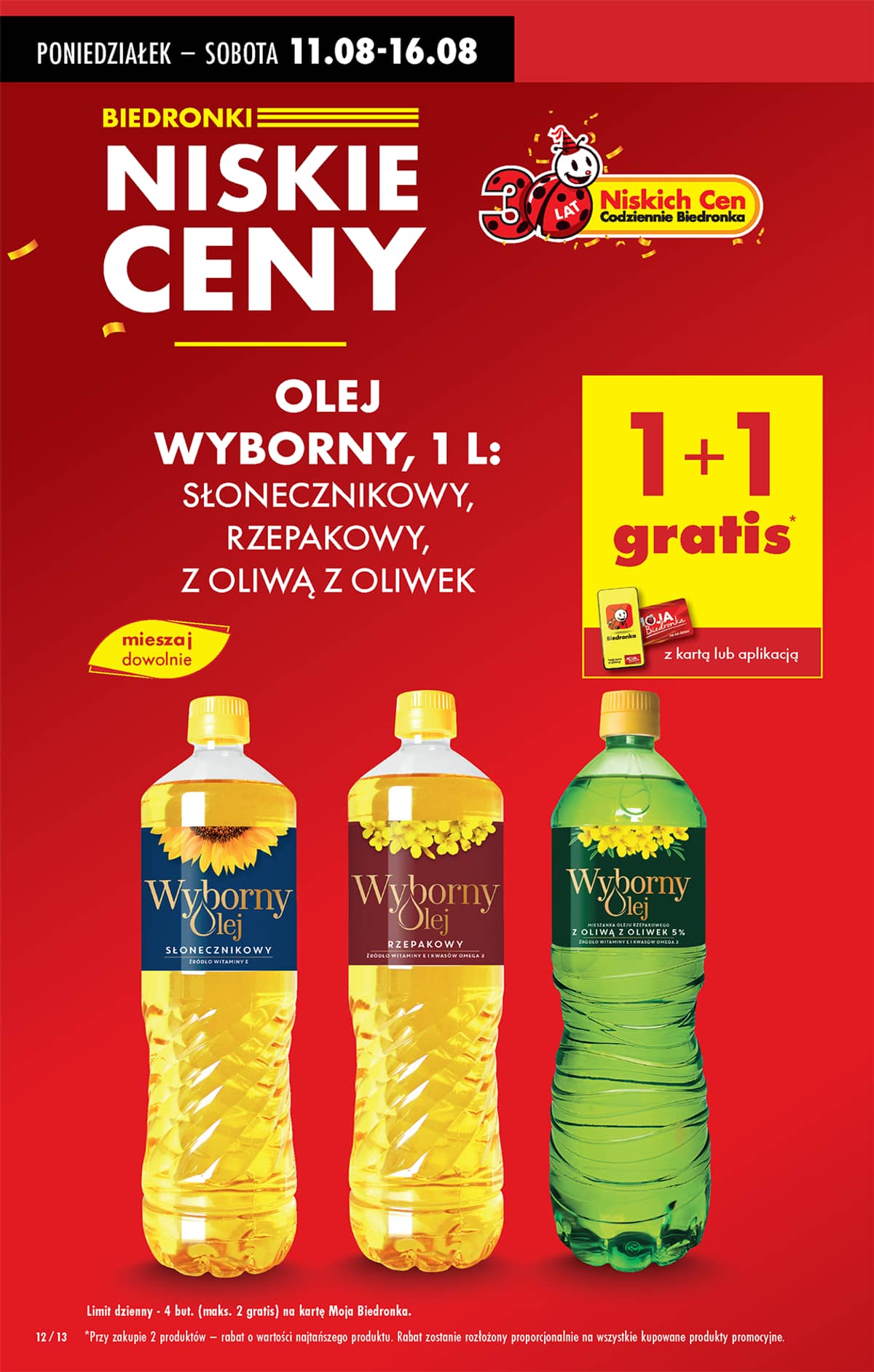 Biedronka - Biedronki niskie ceny P oferta od 11.08 20 puslapis