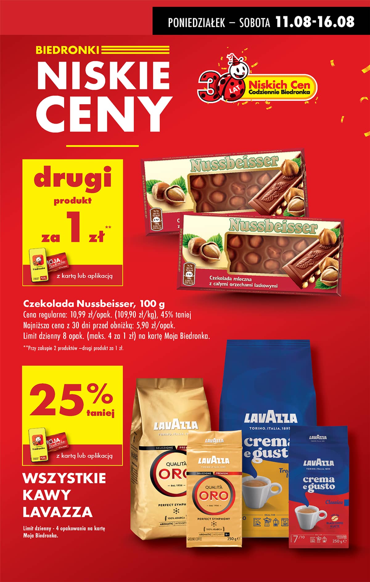 Biedronka - Biedronki niskie ceny P oferta od 11.08 21 puslapis