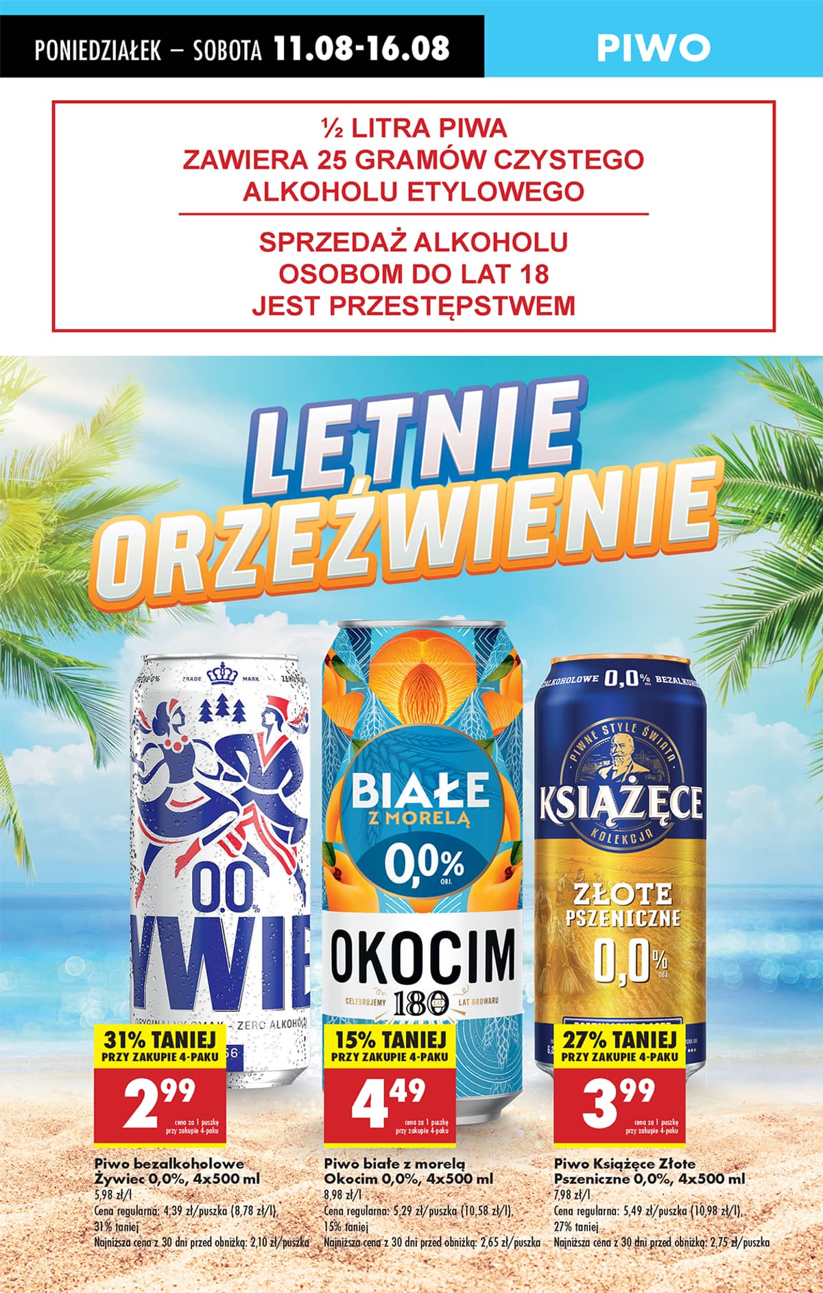 Biedronka - Biedronki niskie ceny P oferta od 11.08 23 puslapis