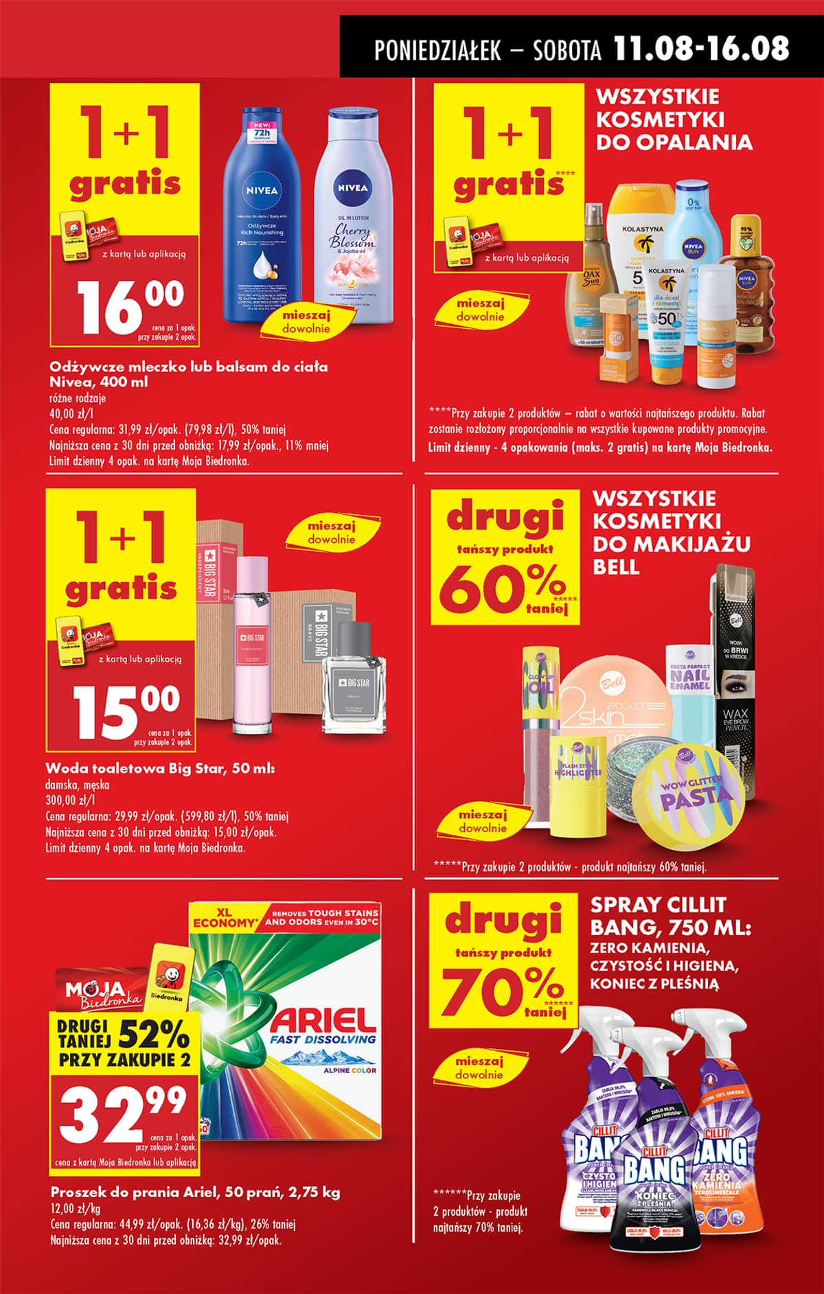 Biedronka - Biedronki niskie ceny P oferta od 11.08 25 puslapis