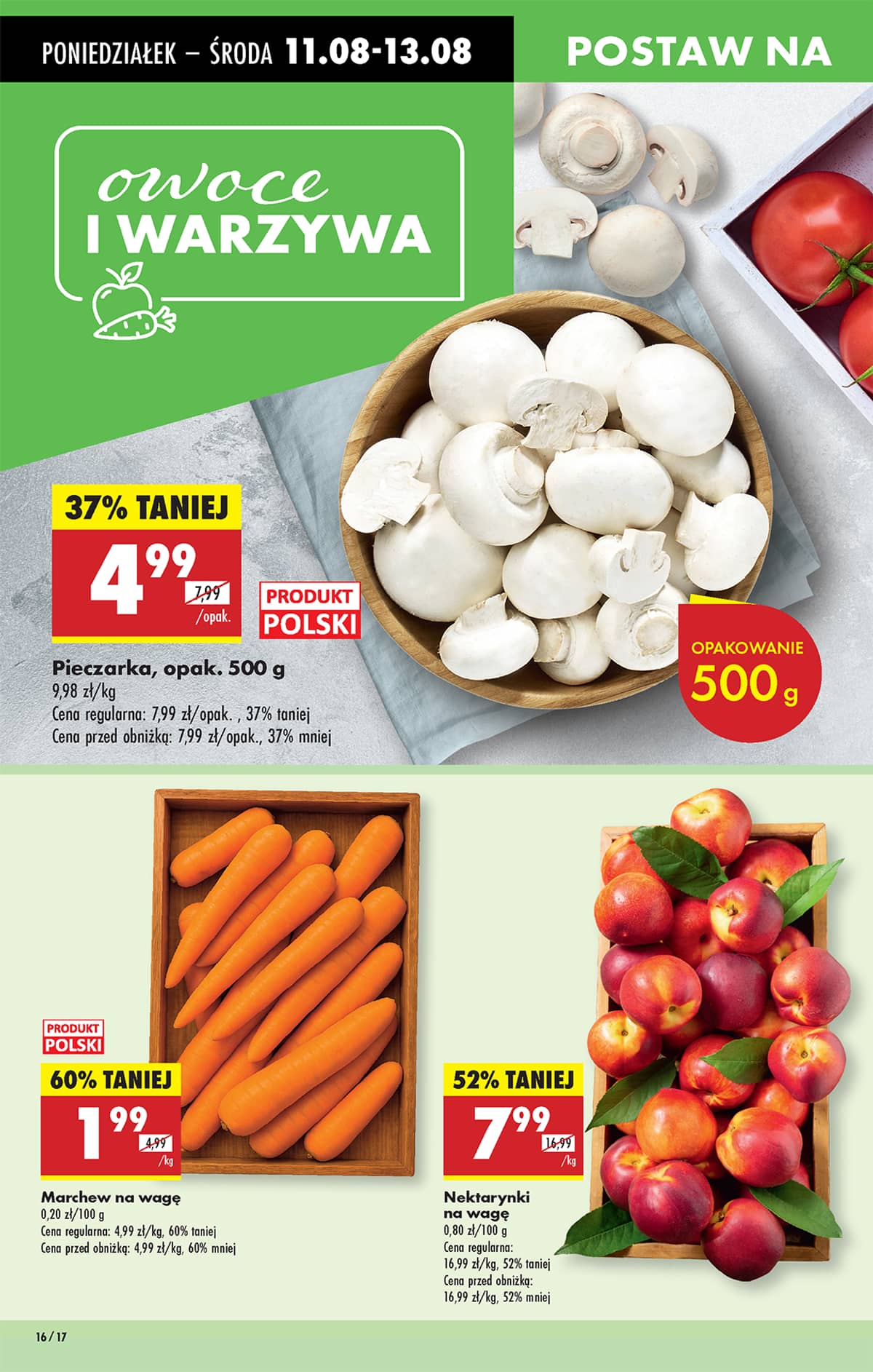 Biedronka - Biedronki niskie ceny P oferta od 11.08 26 puslapis