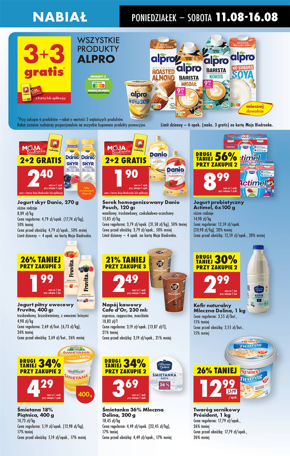 Biedronka - Biedronki niskie ceny P oferta od 11.08 45 puslapis