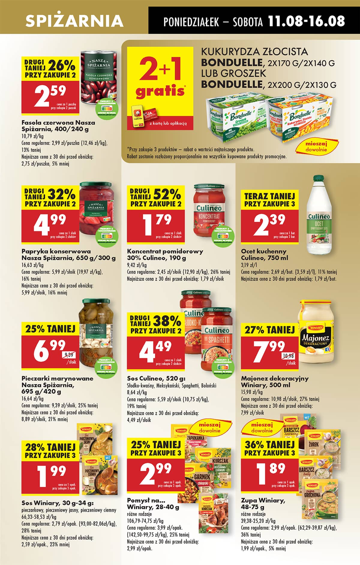 Biedronka - Biedronki niskie ceny P oferta od 11.08 49 puslapis