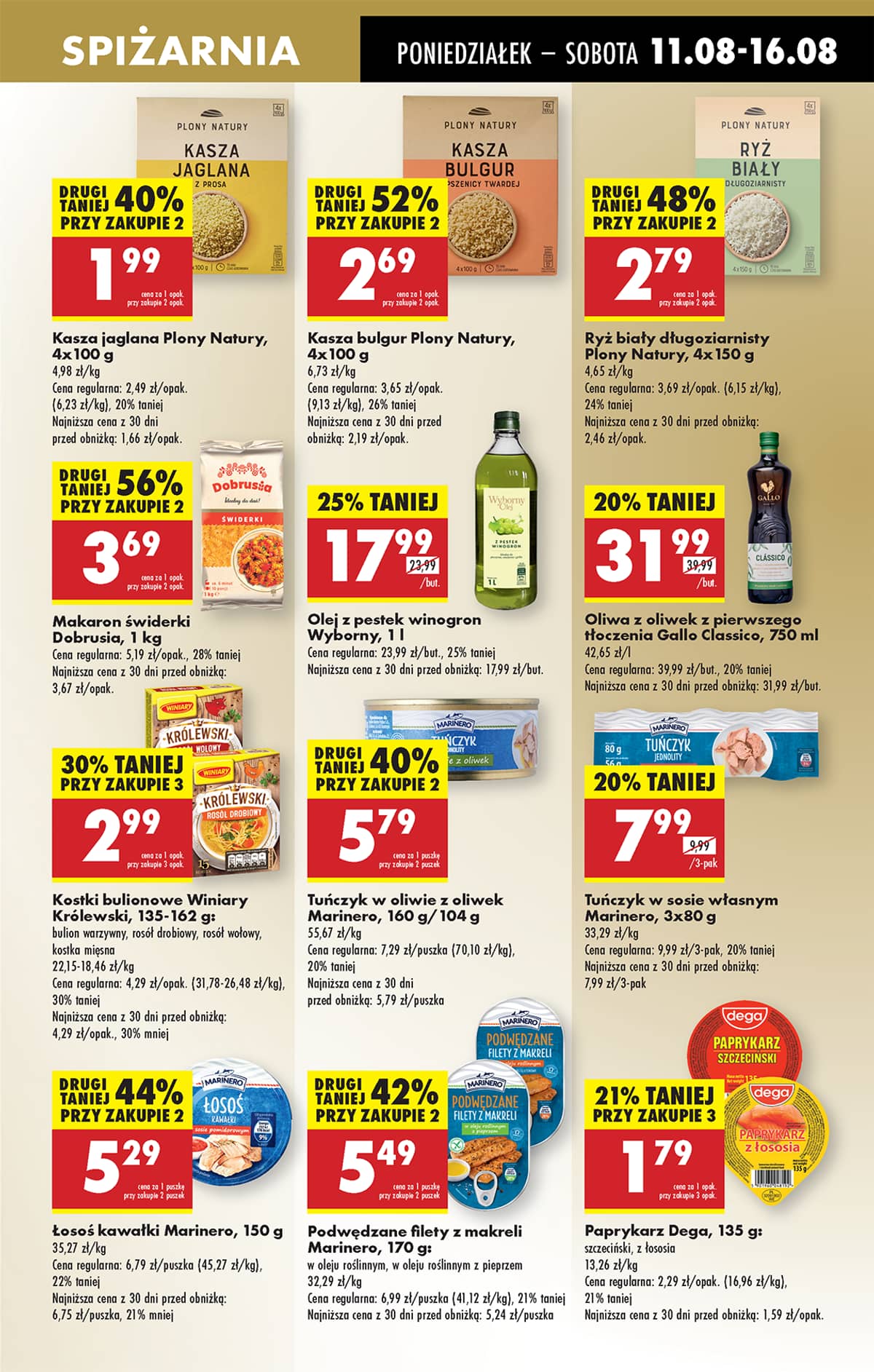 Biedronka - Biedronki niskie ceny P oferta od 11.08 51 puslapis