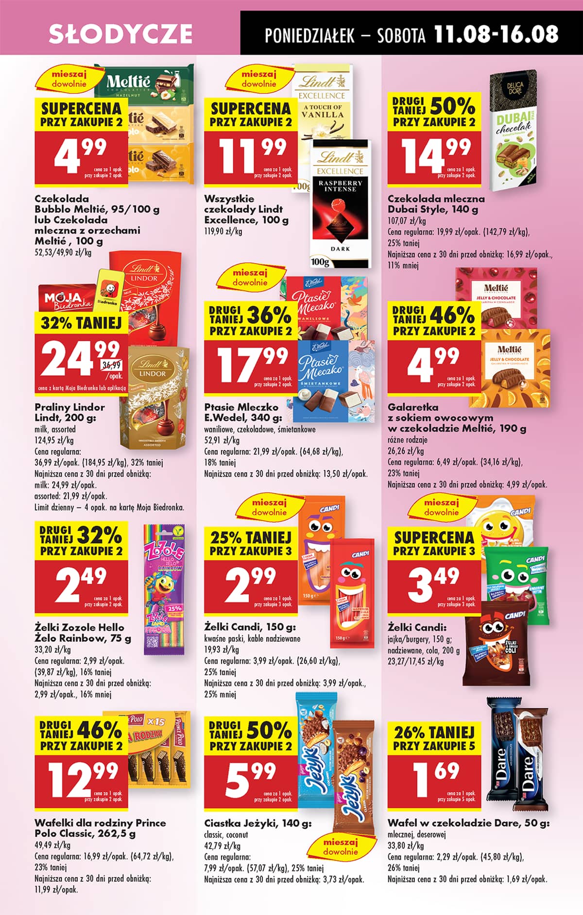 Biedronka - Biedronki niskie ceny P oferta od 11.08 53 puslapis