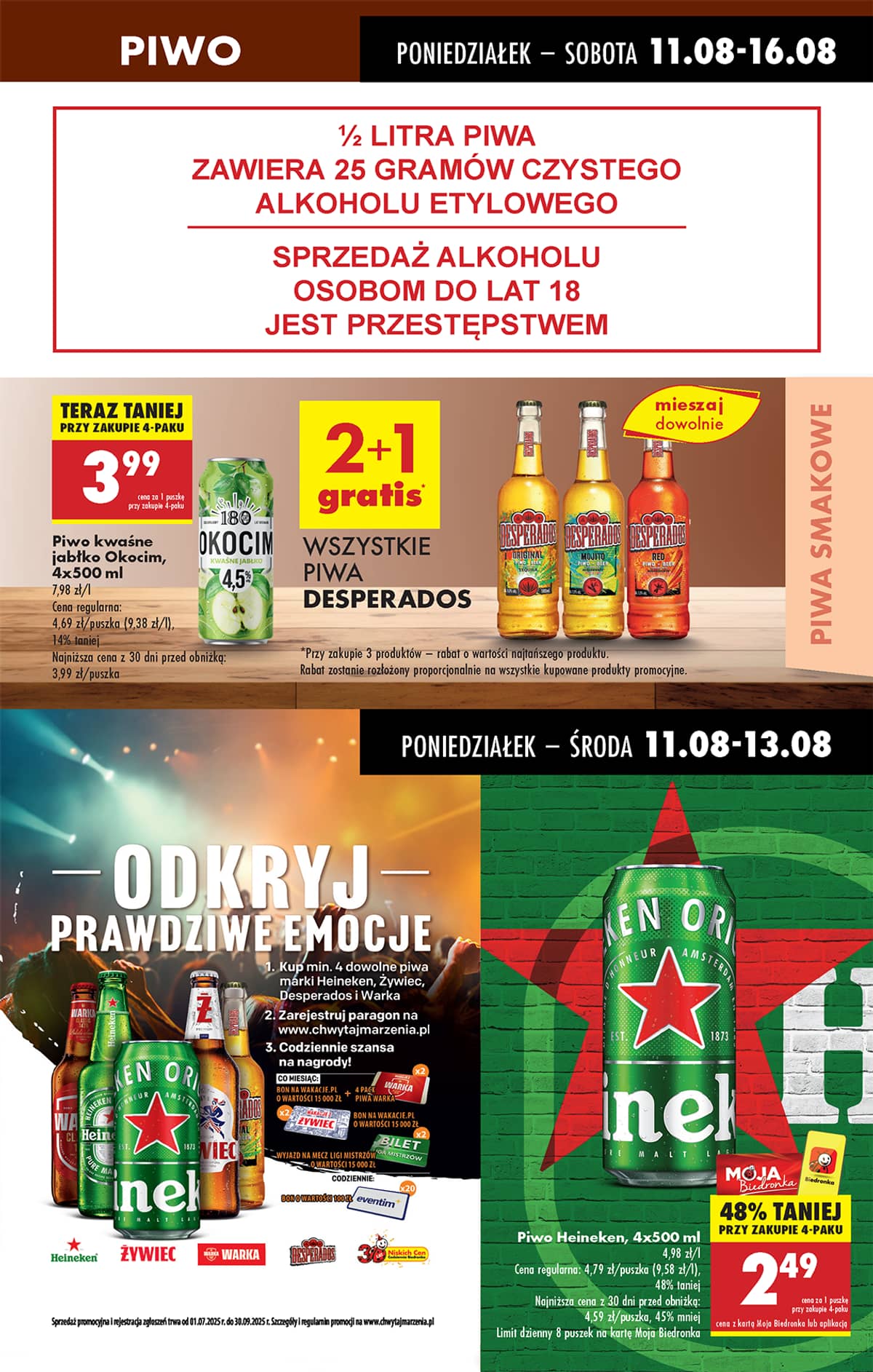 Biedronka - Biedronki niskie ceny P oferta od 11.08 59 puslapis