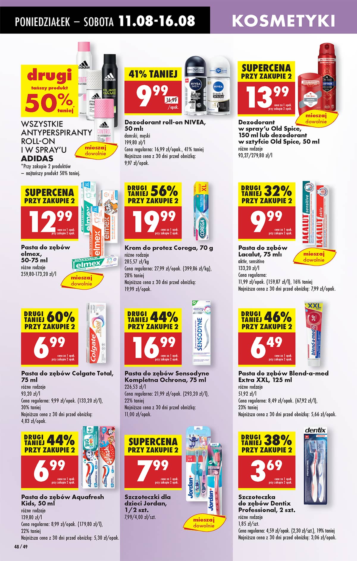 Biedronka - Biedronki niskie ceny P oferta od 11.08 62 puslapis