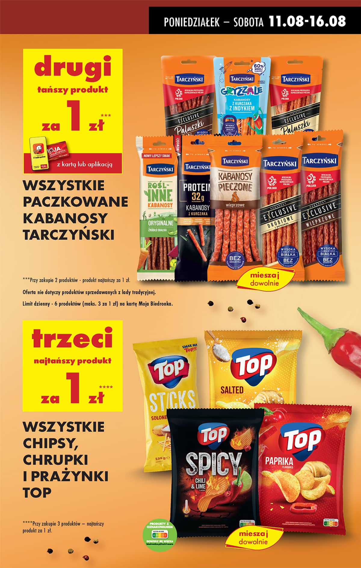 Biedronka - Biedronki niskie ceny P oferta od 11.08 9 puslapis