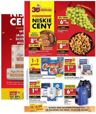 Biedronka - Biedronki niskie ceny P oferta od 14.08 2025-08-14 – 2025-08-16