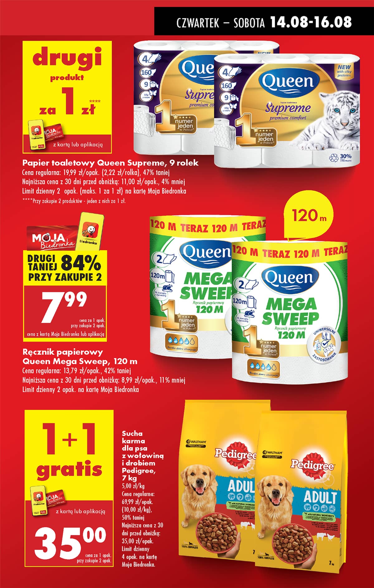 Biedronka - Biedronki niskie ceny P oferta od 14.08 11 puslapis