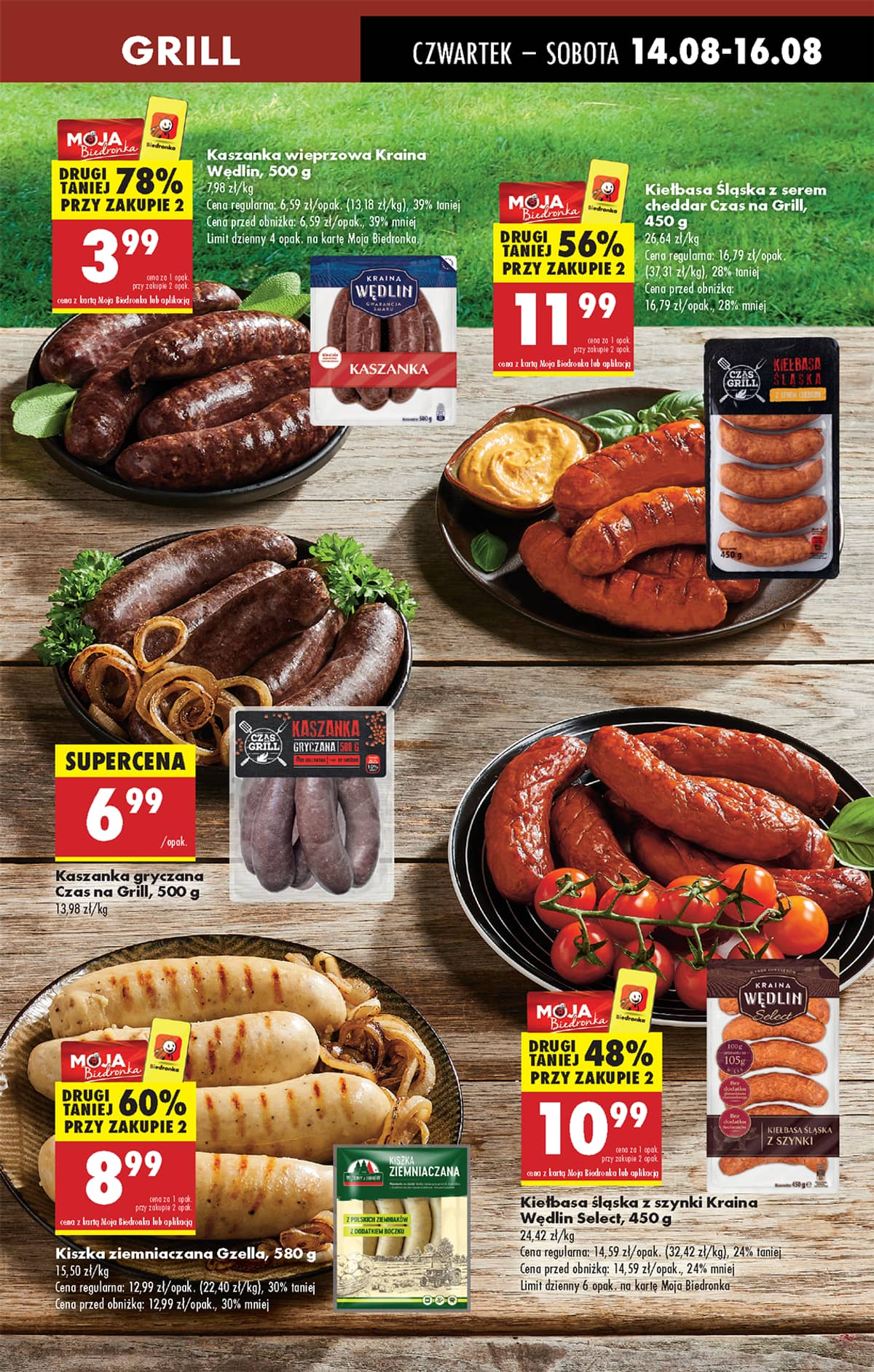 Biedronka - Biedronki niskie ceny P oferta od 14.08 25 puslapis