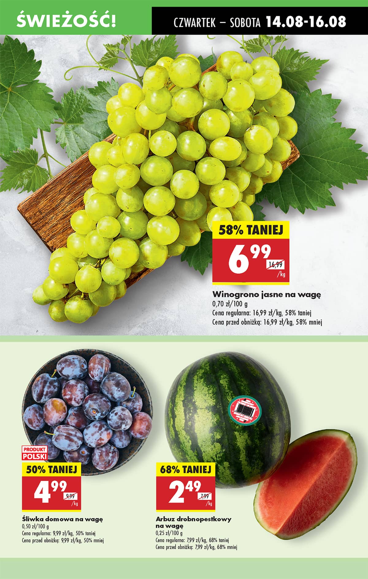 Biedronka - Biedronki niskie ceny P oferta od 14.08 35 puslapis