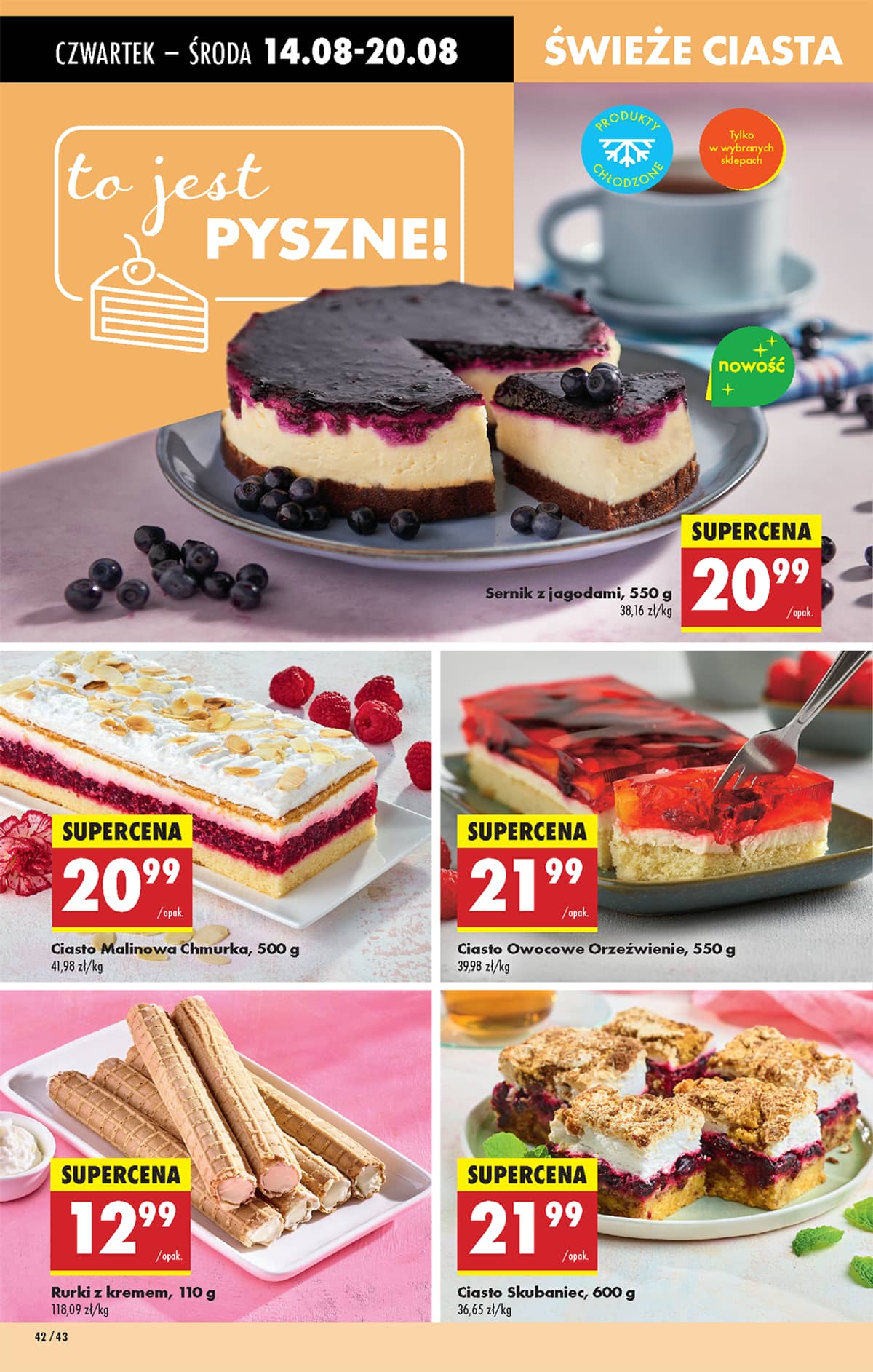 Biedronka - Biedronki niskie ceny P oferta od 14.08 56 puslapis
