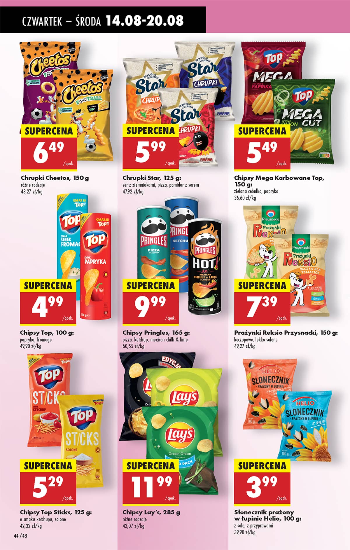 Biedronka - Biedronki niskie ceny P oferta od 14.08 58 puslapis