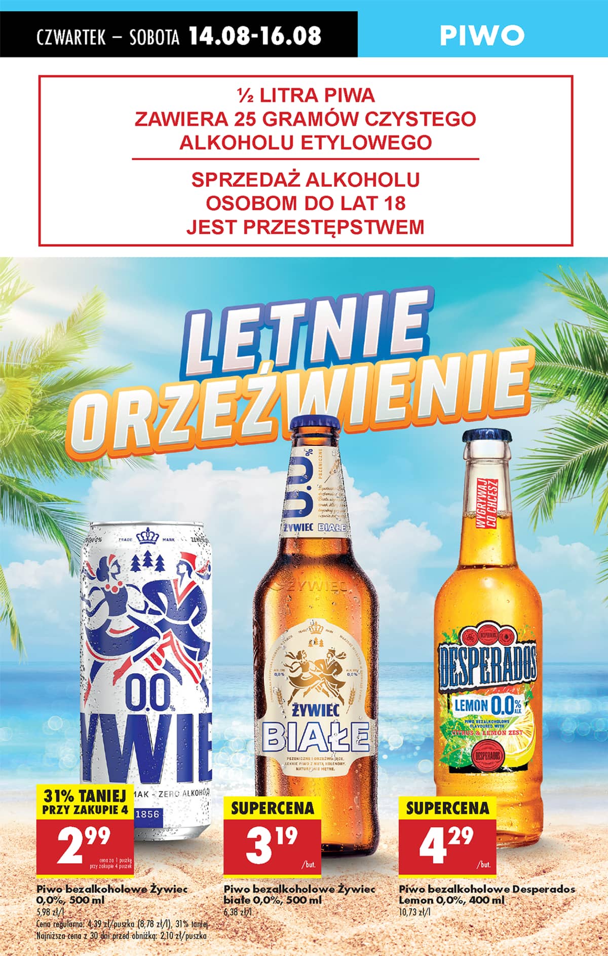 Biedronka - Biedronki niskie ceny P oferta od 14.08 63 puslapis