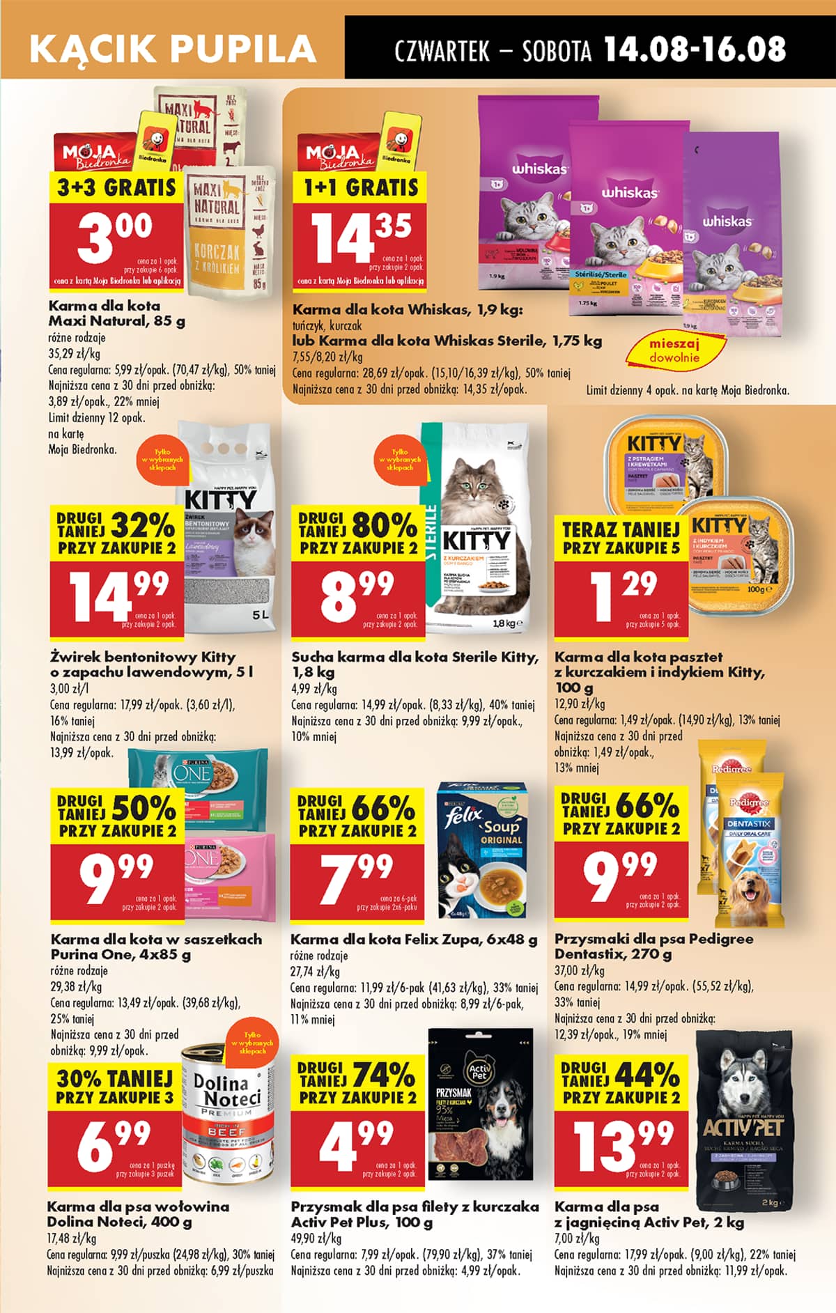 Biedronka - Biedronki niskie ceny P oferta od 14.08 71 puslapis