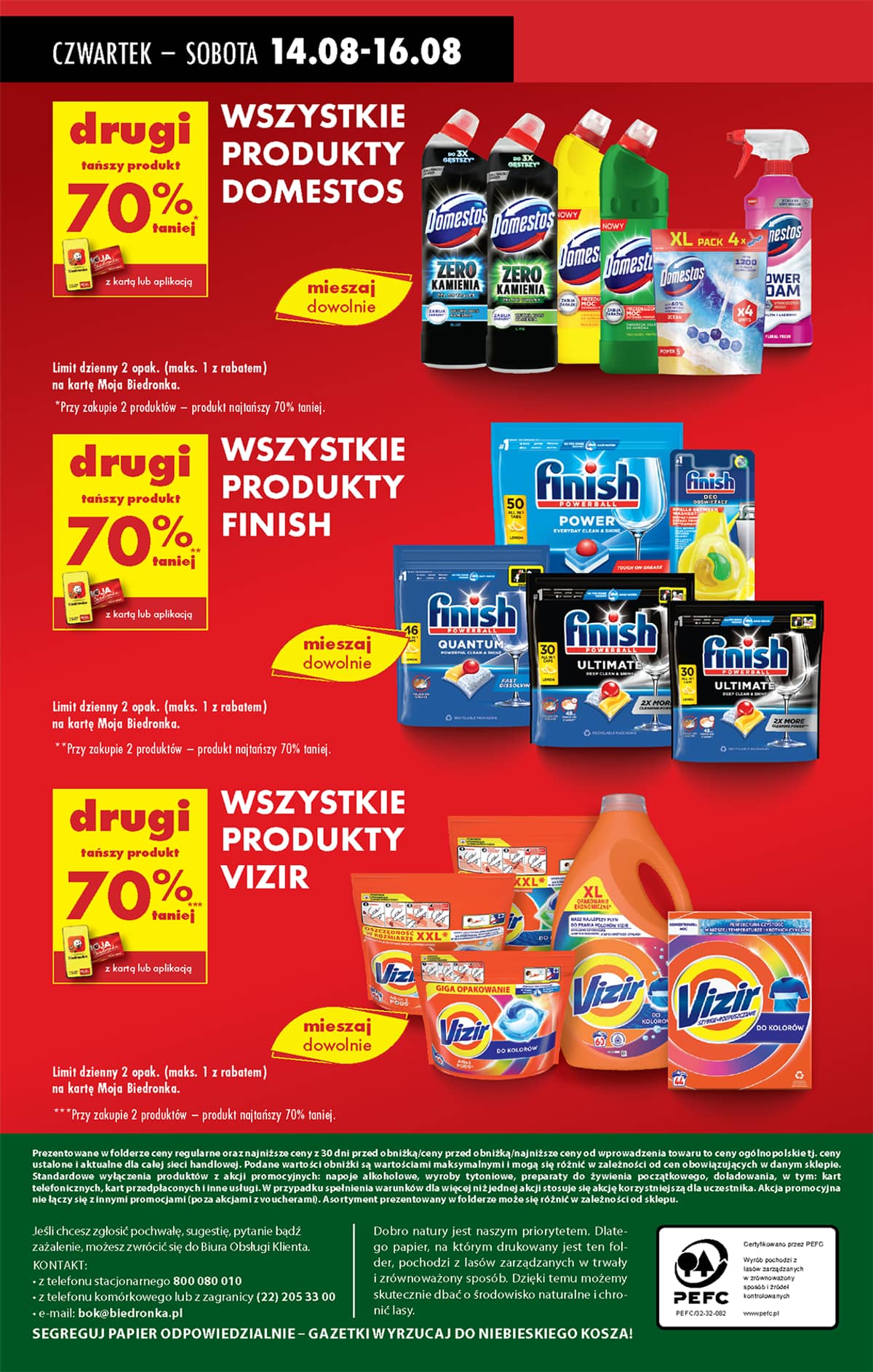 Biedronka - Biedronki niskie ceny P oferta od 14.08 76 puslapis