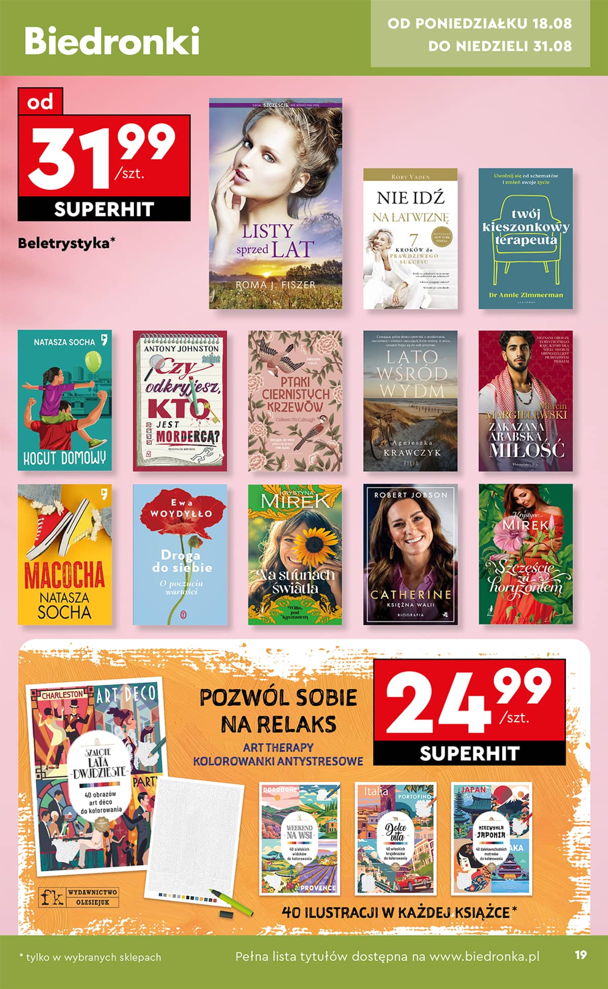 Biedronka - Hity i inspiracje - 18.08 21 puslapis