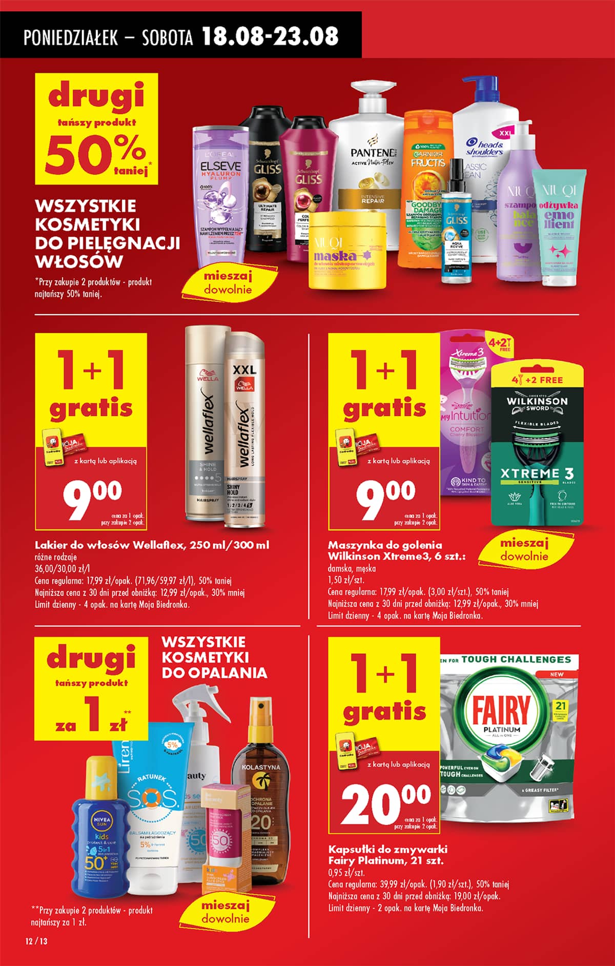 Biedronka - Biedronki niskie ceny P oferta od 18.08 14 puslapis