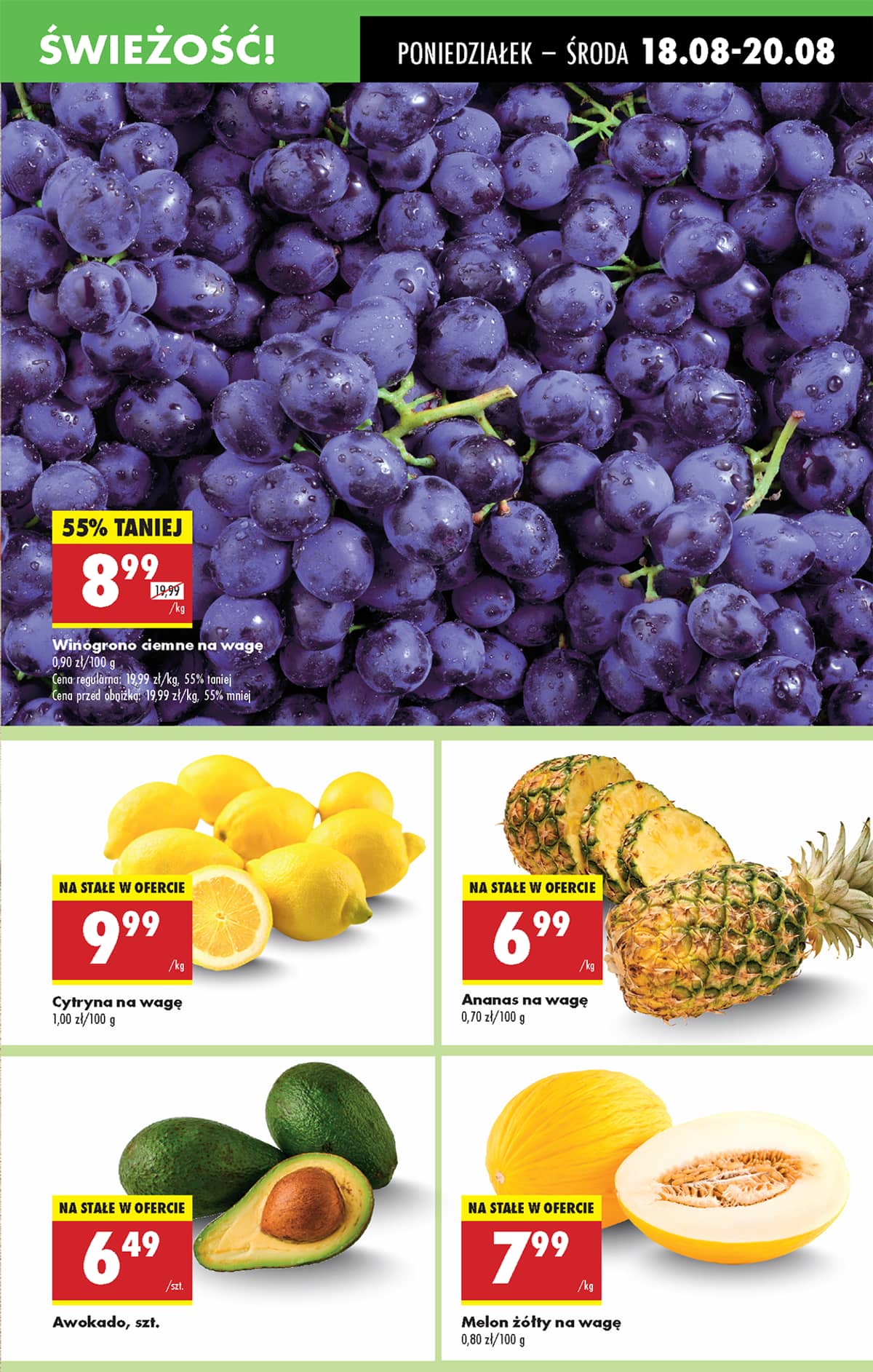 Biedronka - Biedronki niskie ceny P oferta od 18.08 21 puslapis