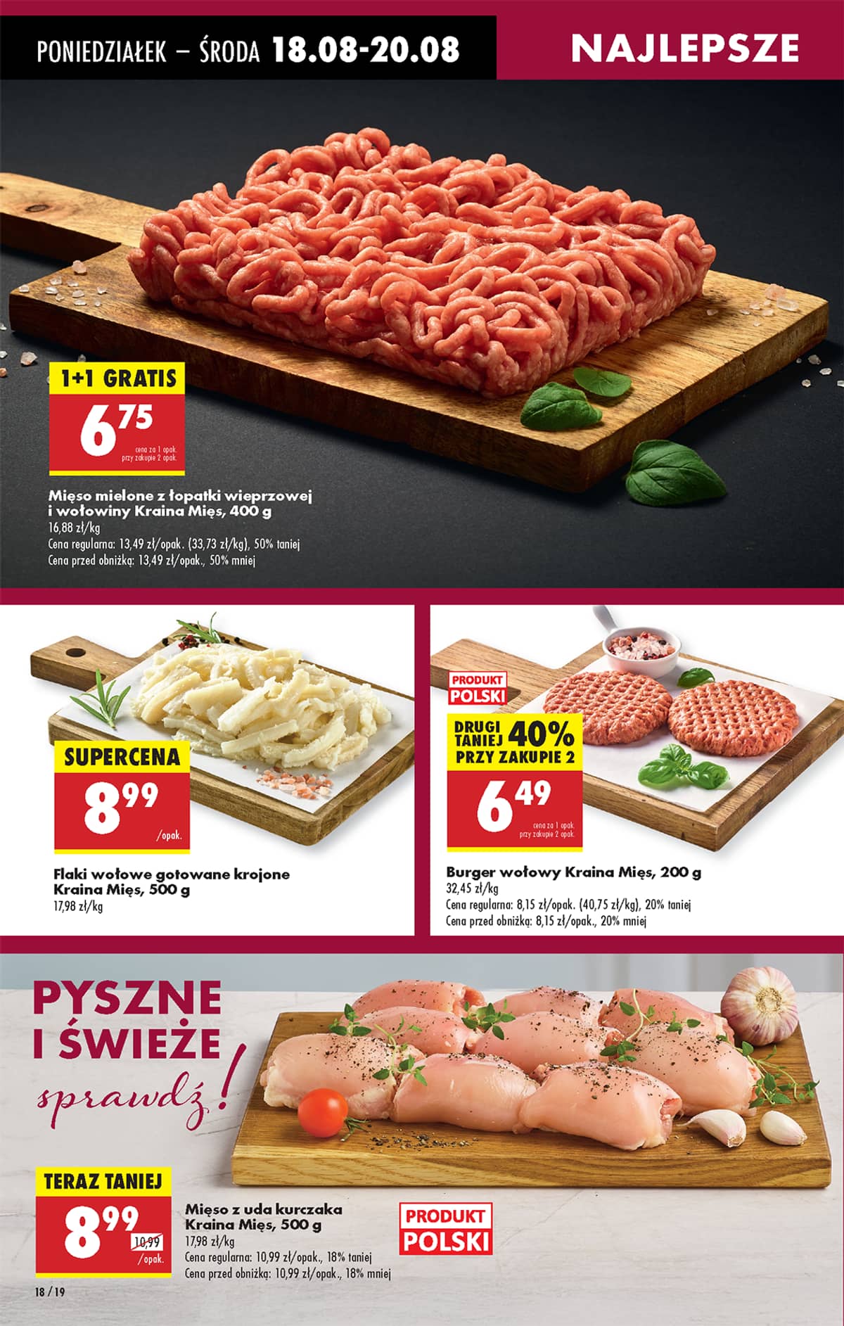 Biedronka - Biedronki niskie ceny P oferta od 18.08 22 puslapis