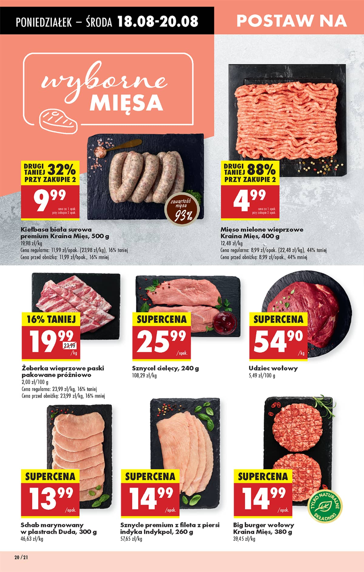 Biedronka - Biedronki niskie ceny P oferta od 18.08 24 puslapis