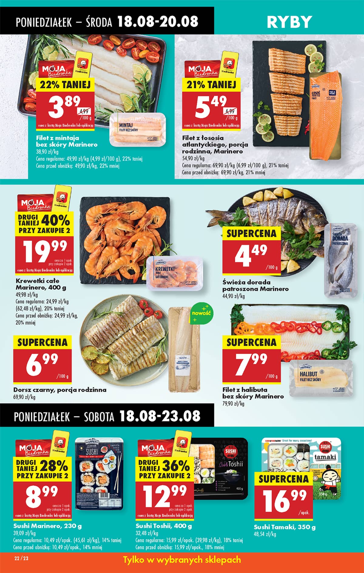 Biedronka - Biedronki niskie ceny P oferta od 18.08 26 puslapis