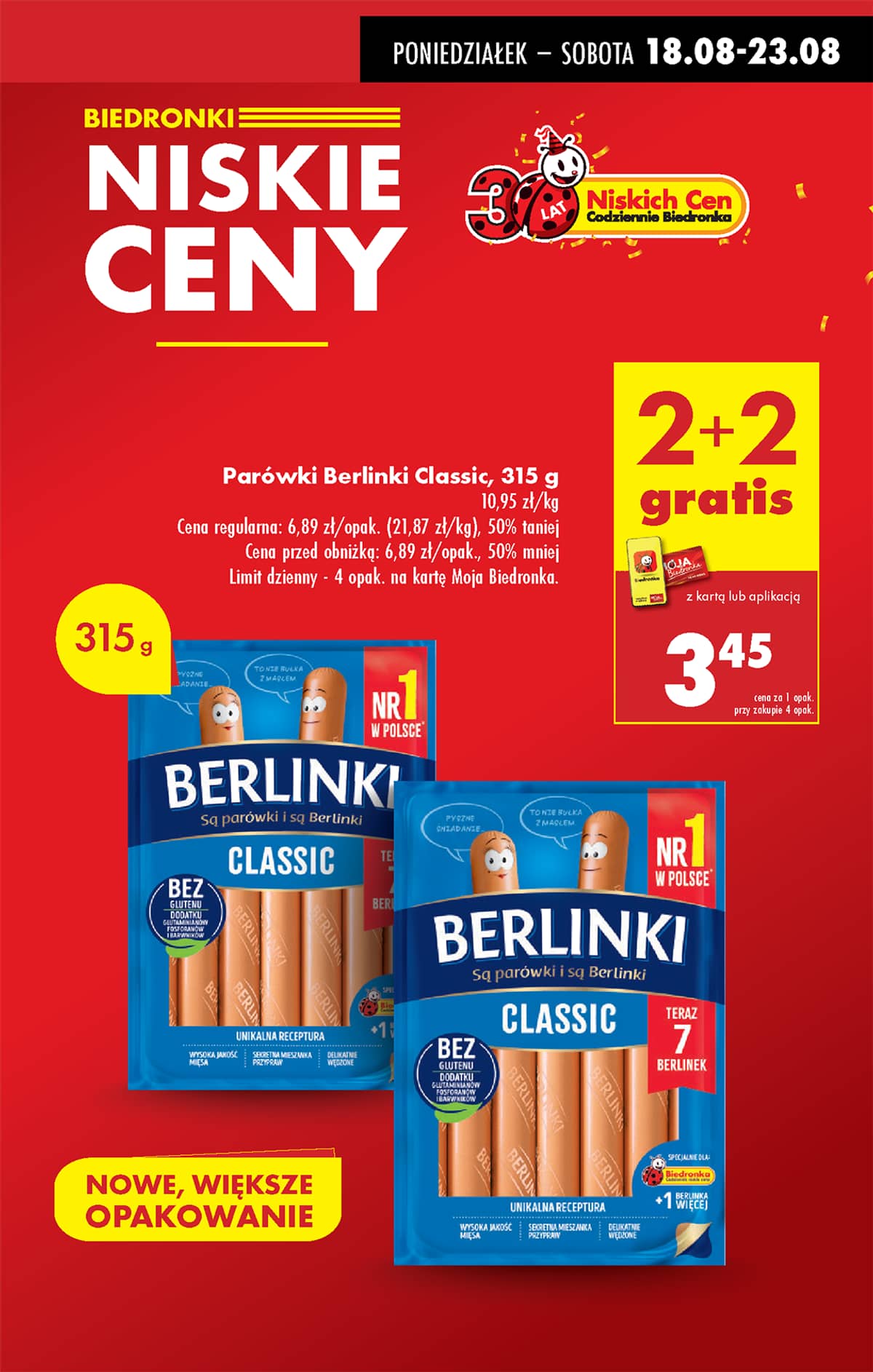 Biedronka - Biedronki niskie ceny P oferta od 18.08 3 puslapis