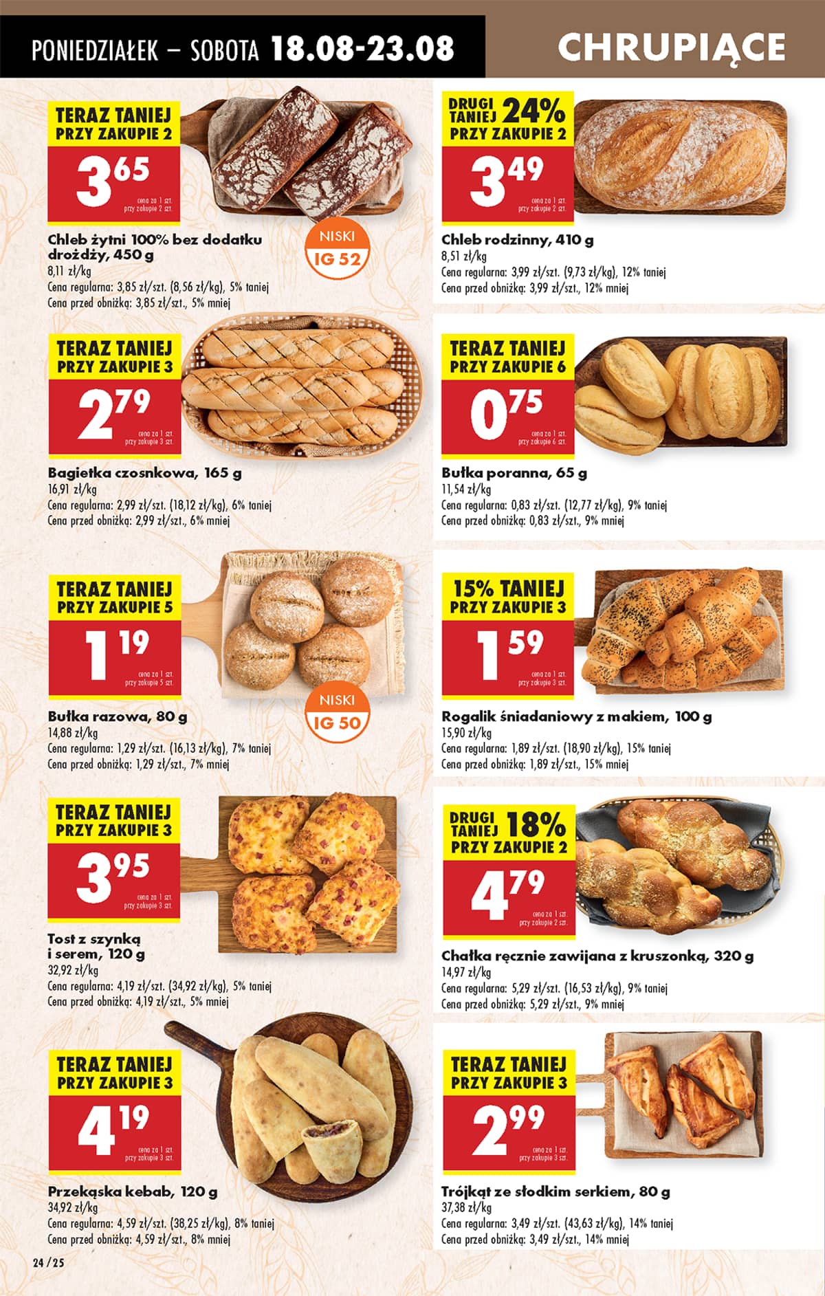 Biedronka - Biedronki niskie ceny P oferta od 18.08 30 puslapis