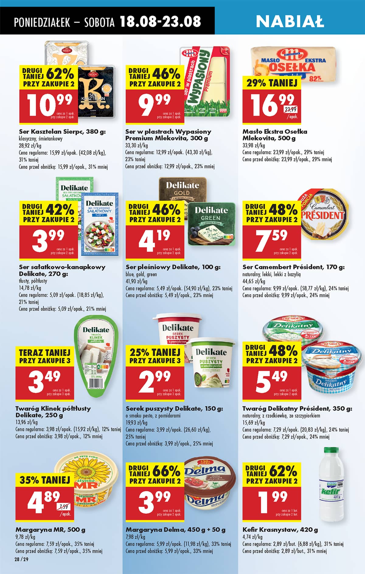Biedronka - Biedronki niskie ceny P oferta od 18.08 34 puslapis