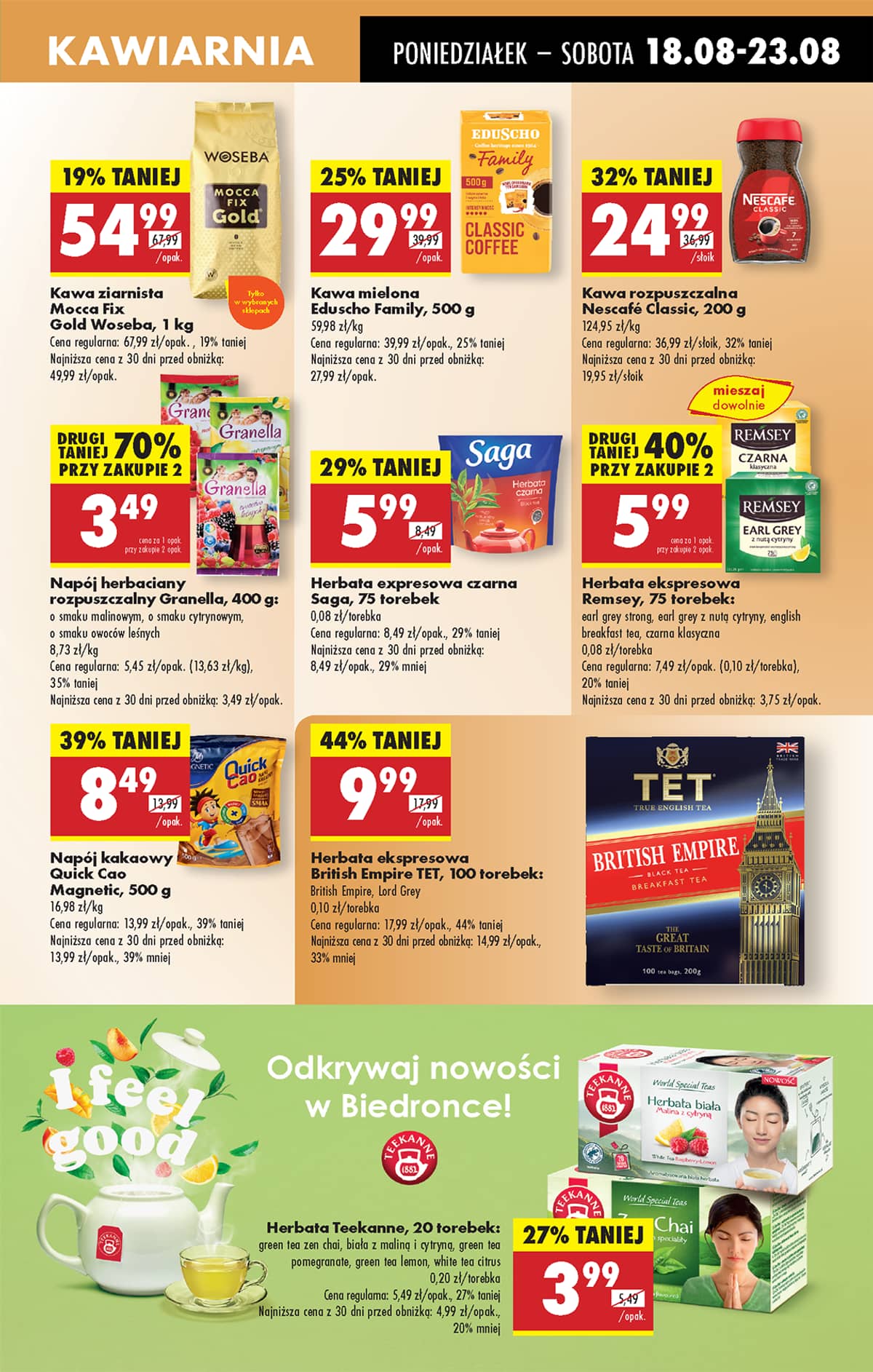 Biedronka - Biedronki niskie ceny P oferta od 18.08 39 puslapis