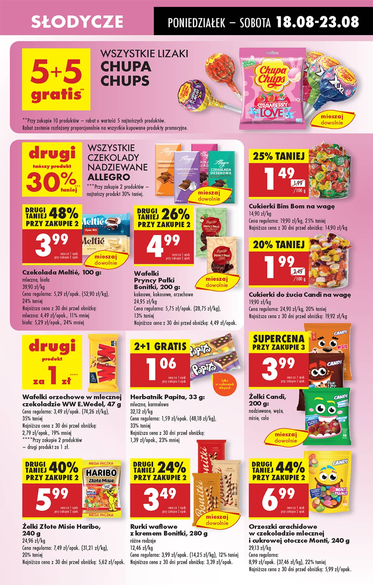 Biedronka - Biedronki niskie ceny P oferta od 18.08 45 puslapis