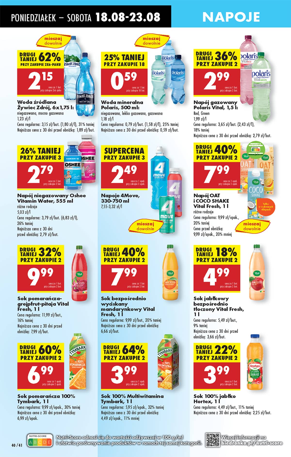 Biedronka - Biedronki niskie ceny P oferta od 18.08 48 puslapis