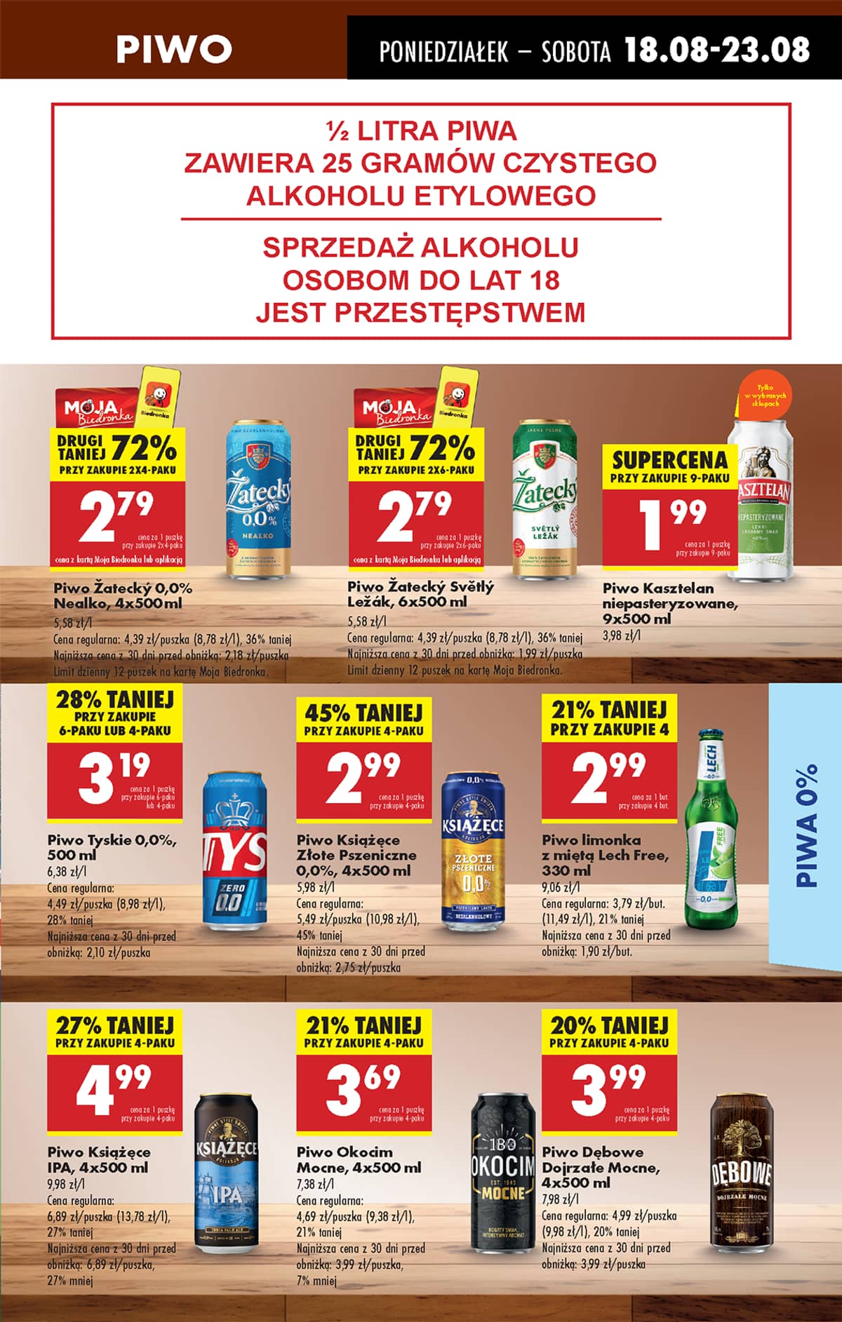 Biedronka - Biedronki niskie ceny P oferta od 18.08 51 puslapis