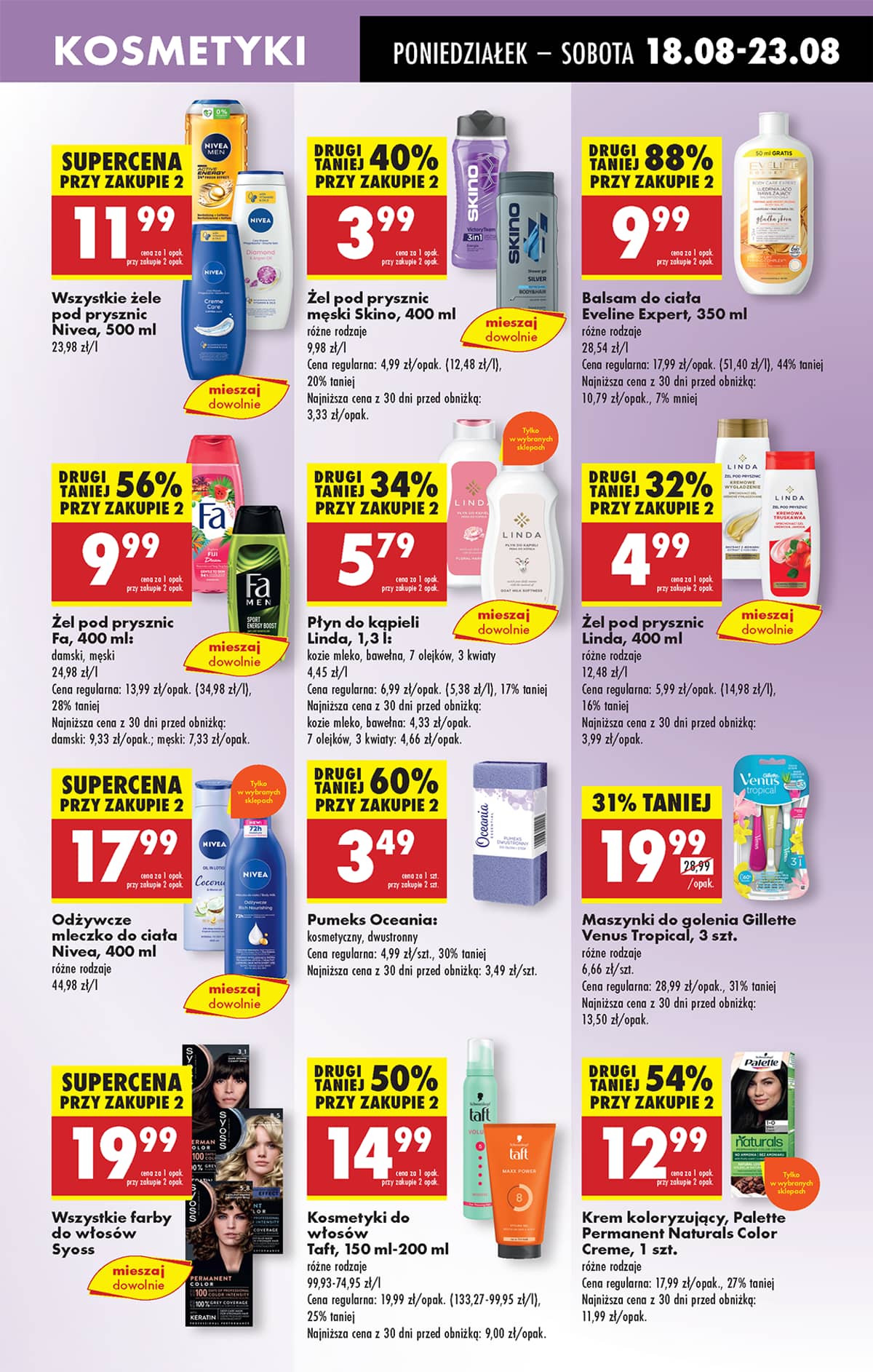 Biedronka - Biedronki niskie ceny P oferta od 18.08 57 puslapis