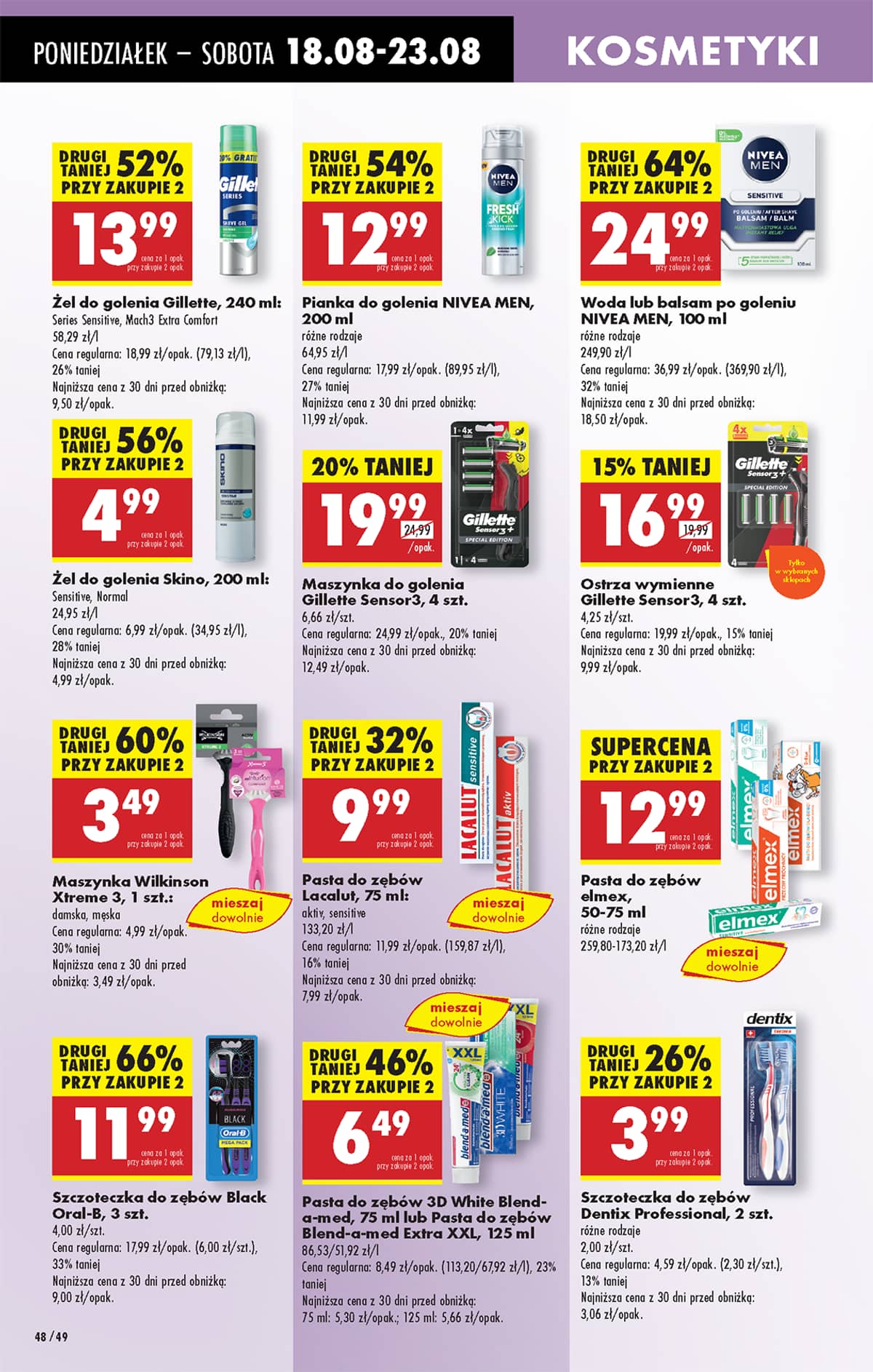 Biedronka - Biedronki niskie ceny P oferta od 18.08 58 puslapis