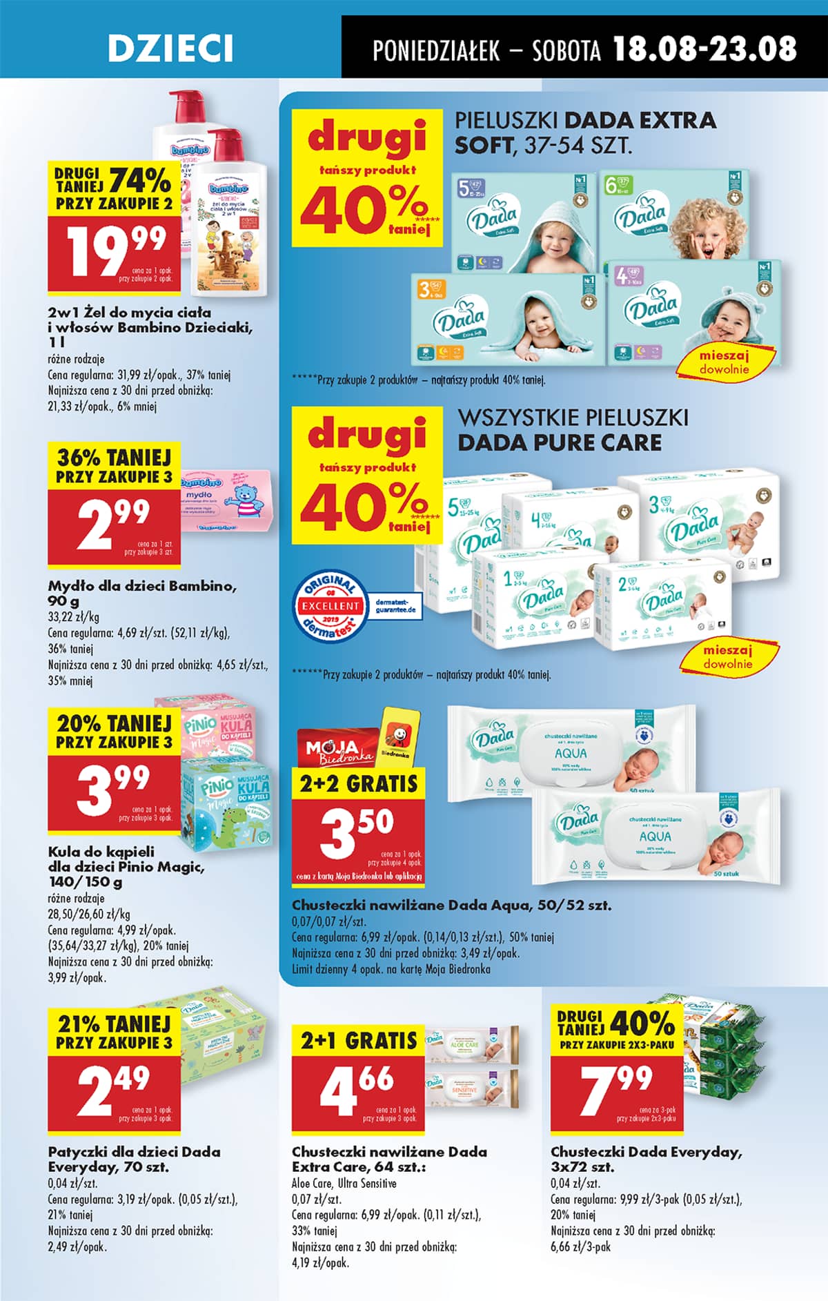 Biedronka - Biedronki niskie ceny P oferta od 18.08 63 puslapis