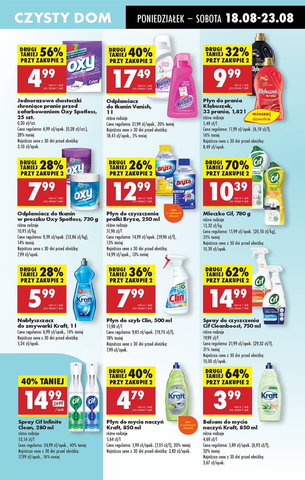 Biedronka - Biedronki niskie ceny P oferta od 18.08 65 puslapis