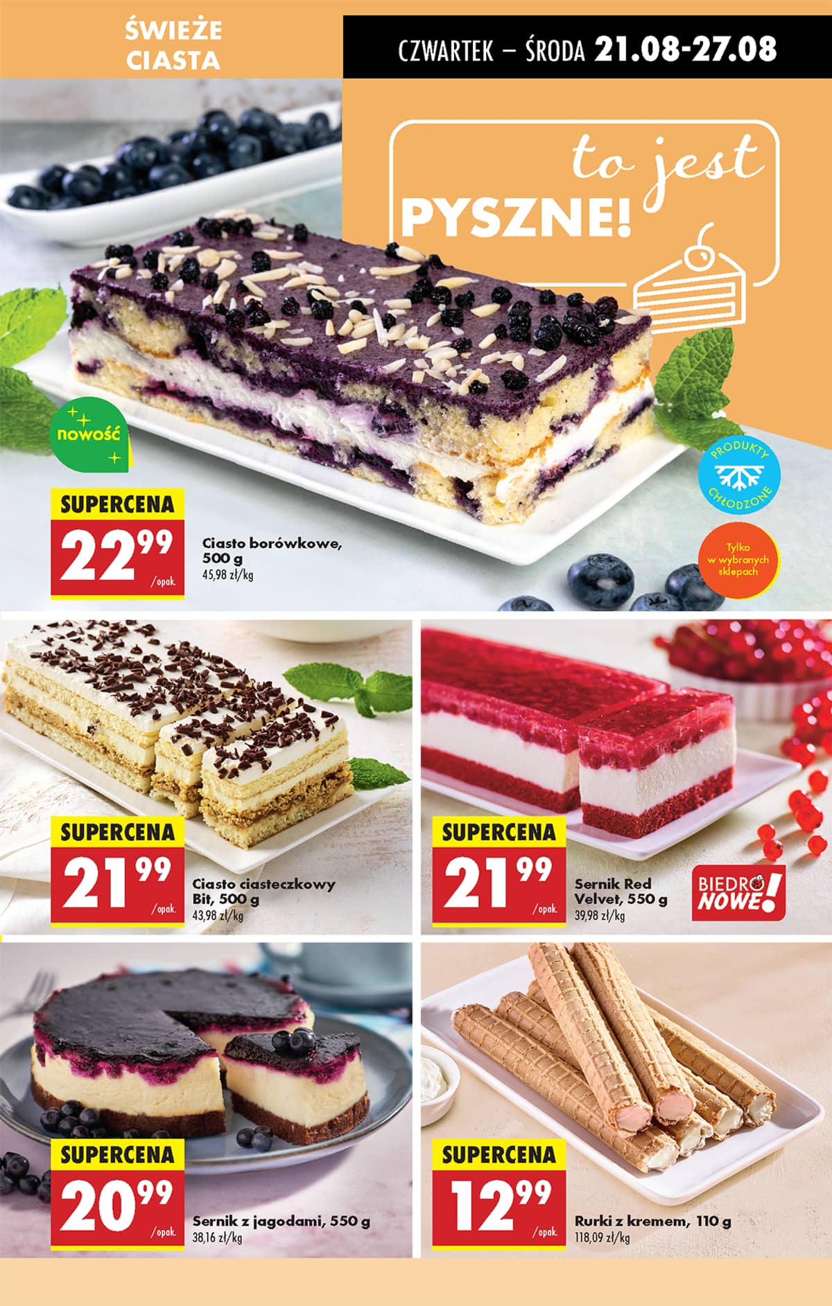 Biedronka - Biedronki niskie ceny P oferta od 21.08 21 puslapis