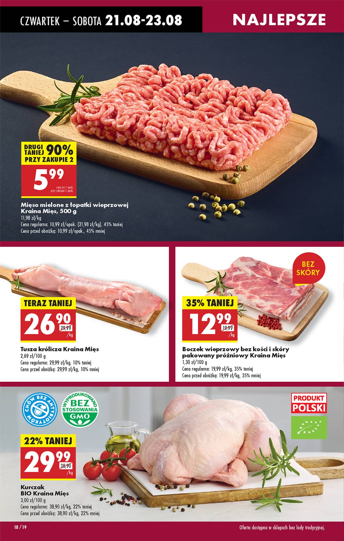 Biedronka - Biedronki niskie ceny P oferta od 21.08 22 puslapis