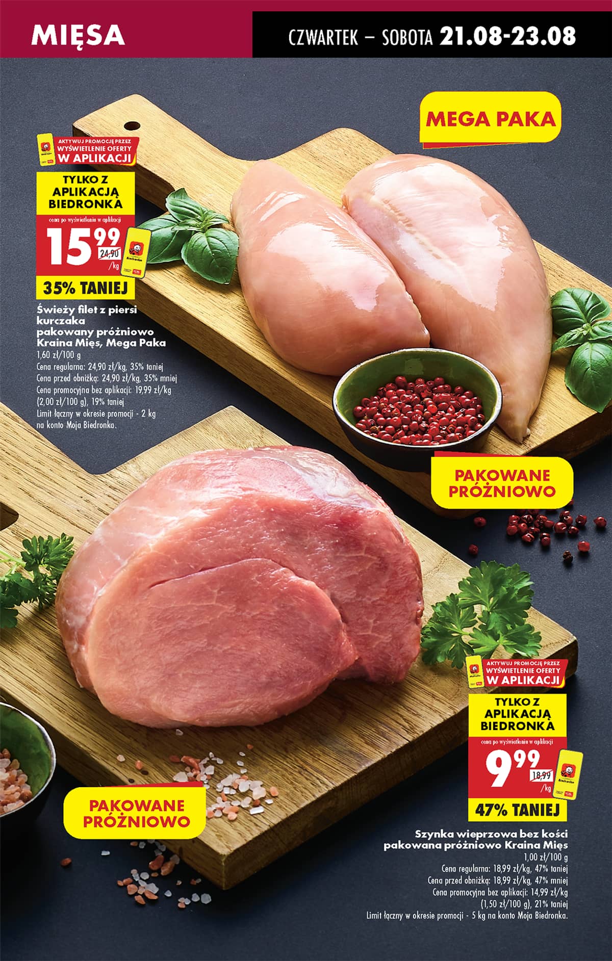 Biedronka - Biedronki niskie ceny P oferta od 21.08 23 puslapis
