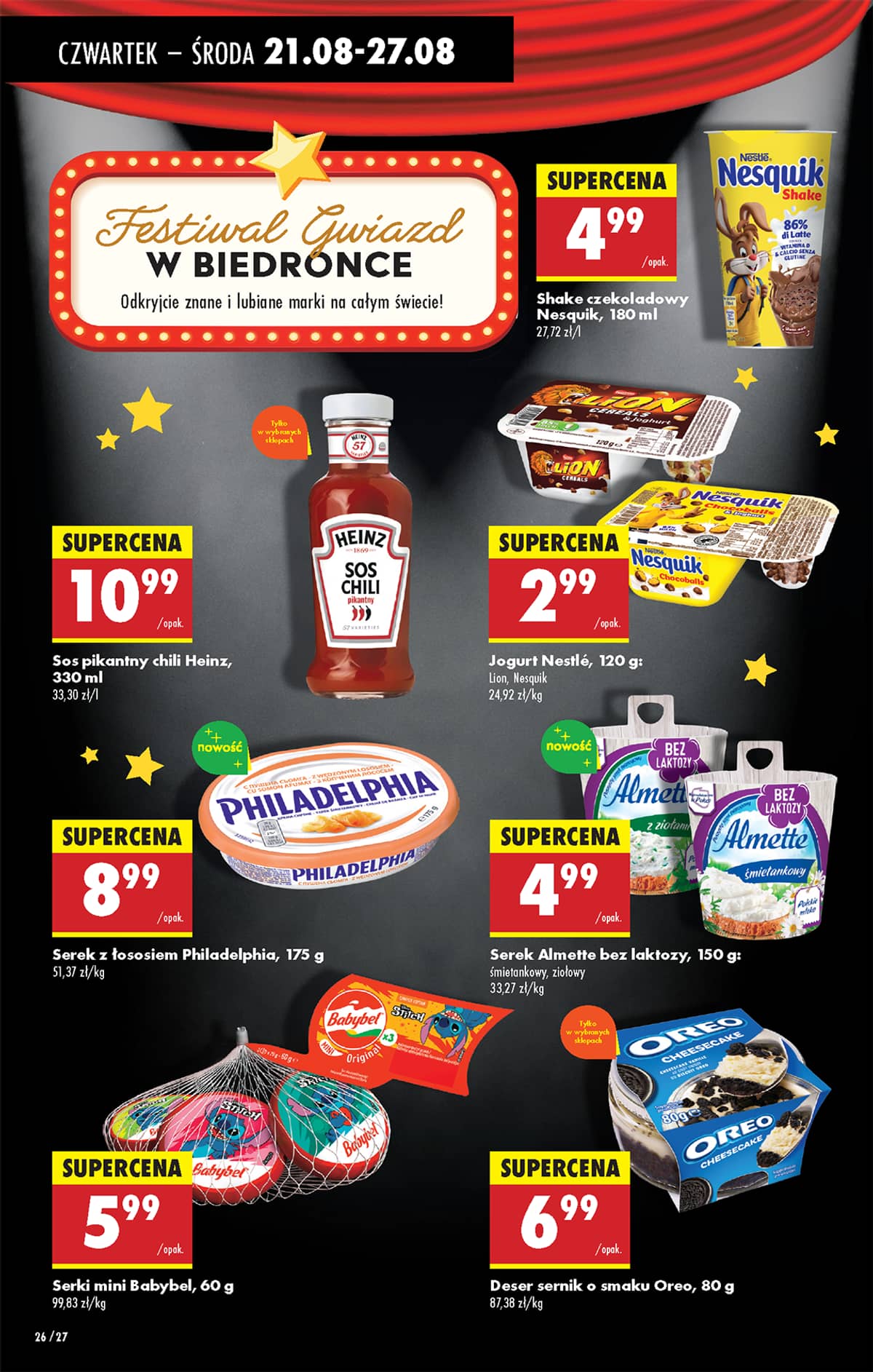 Biedronka - Biedronki niskie ceny P oferta od 21.08 30 puslapis