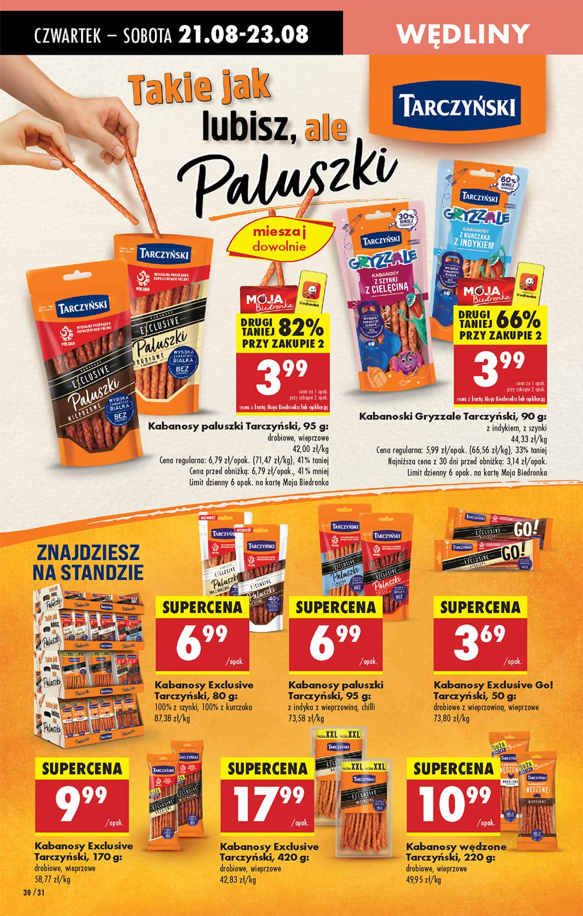 Biedronka - Biedronki niskie ceny P oferta od 21.08 34 puslapis