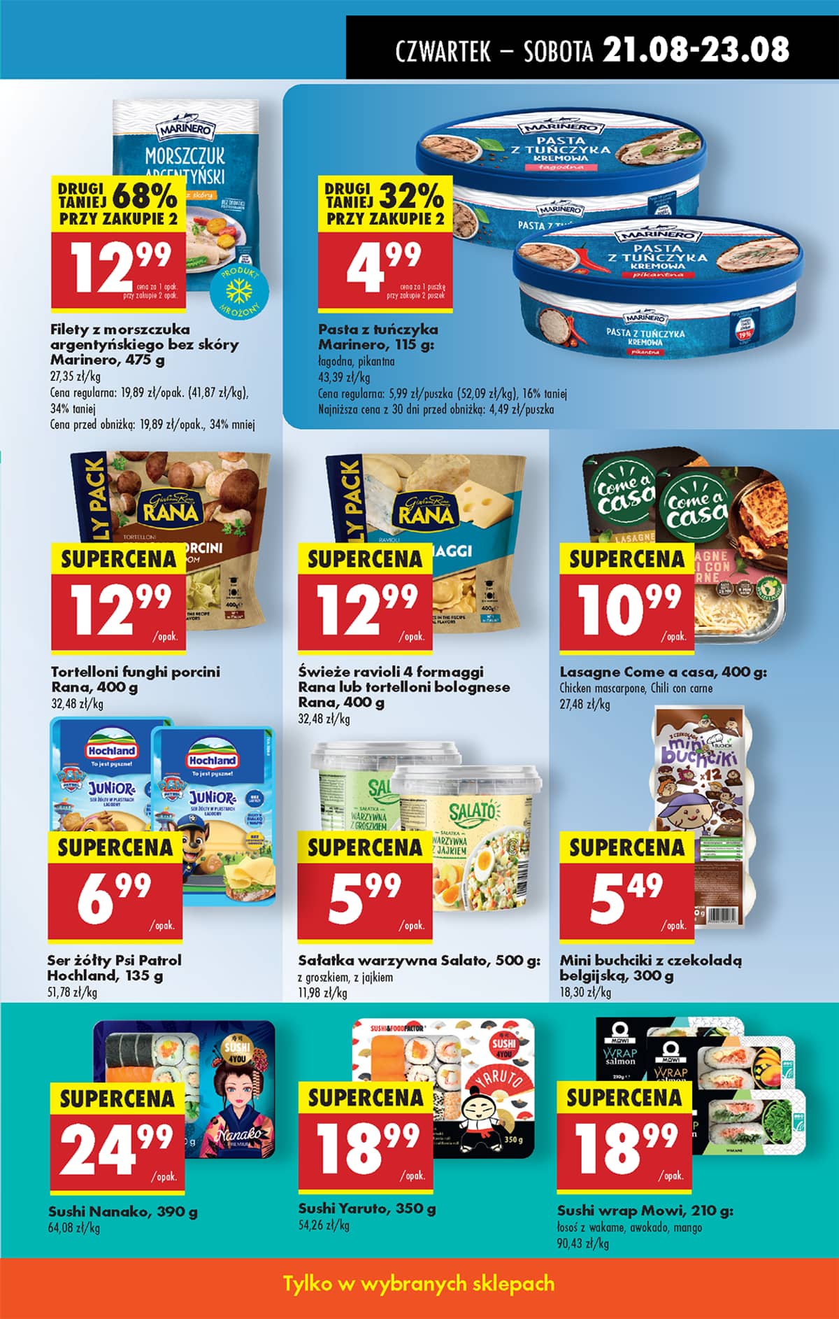 Biedronka - Biedronki niskie ceny P oferta od 21.08 37 puslapis