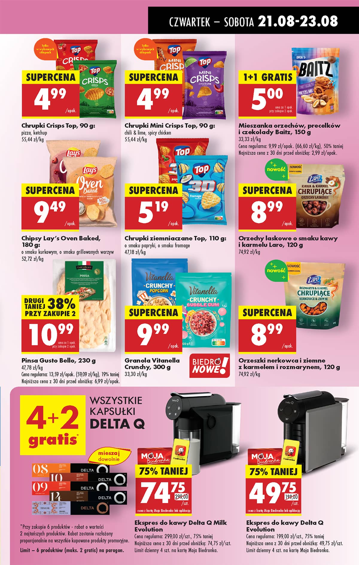 Biedronka - Biedronki niskie ceny P oferta od 21.08 45 puslapis
