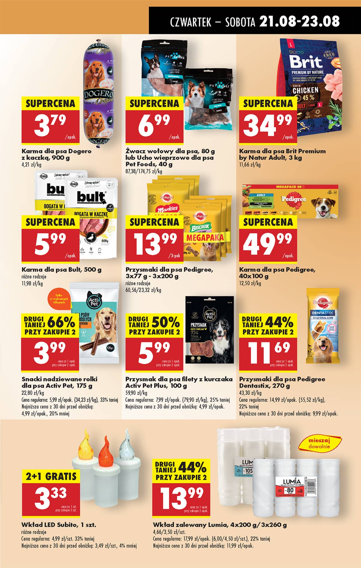 Biedronka - Biedronki niskie ceny P oferta od 21.08 59 puslapis