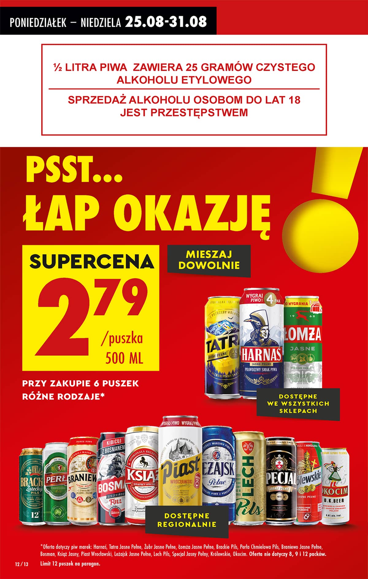 Biedronka - Biedronki niskie ceny P oferta od 25.08 14 puslapis